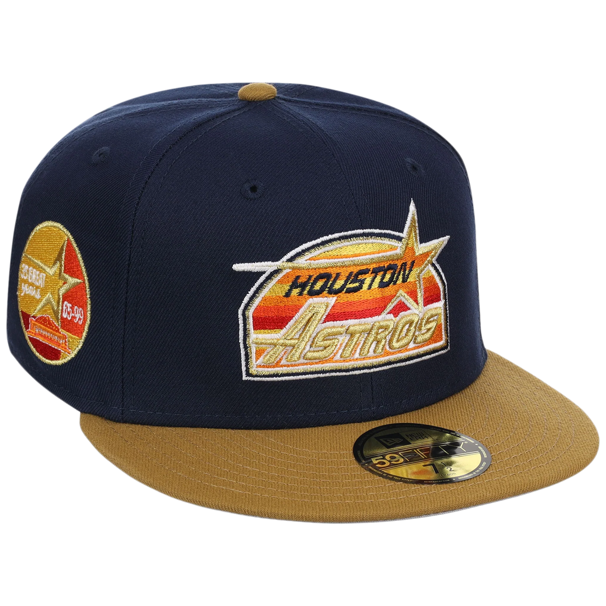 Houston Astros Space City Sunrise - New Era 59FIFTY Blue/Gold