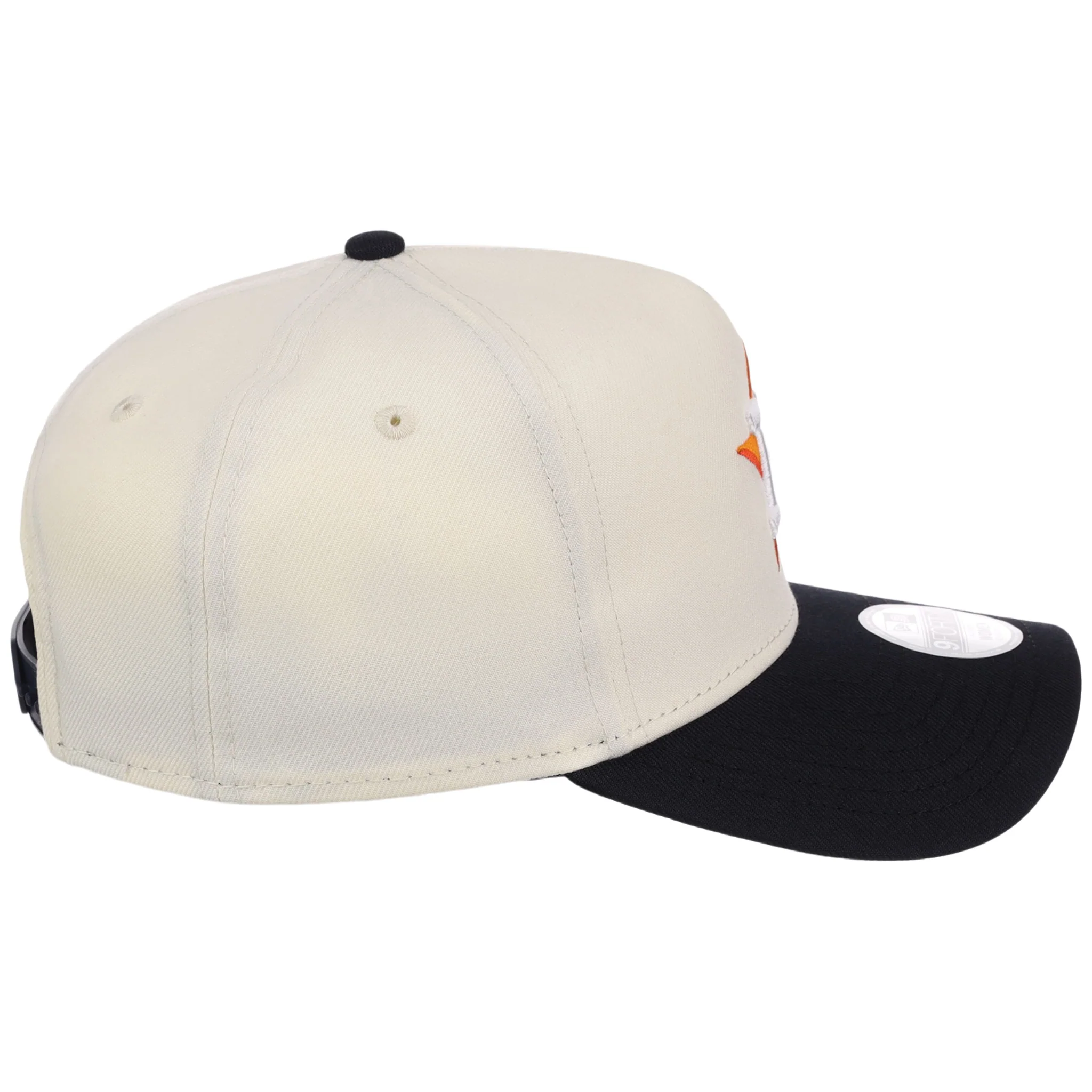 Houston Astros Women's New Era 9FORTY Chrome OTC A-Frame - Image 3