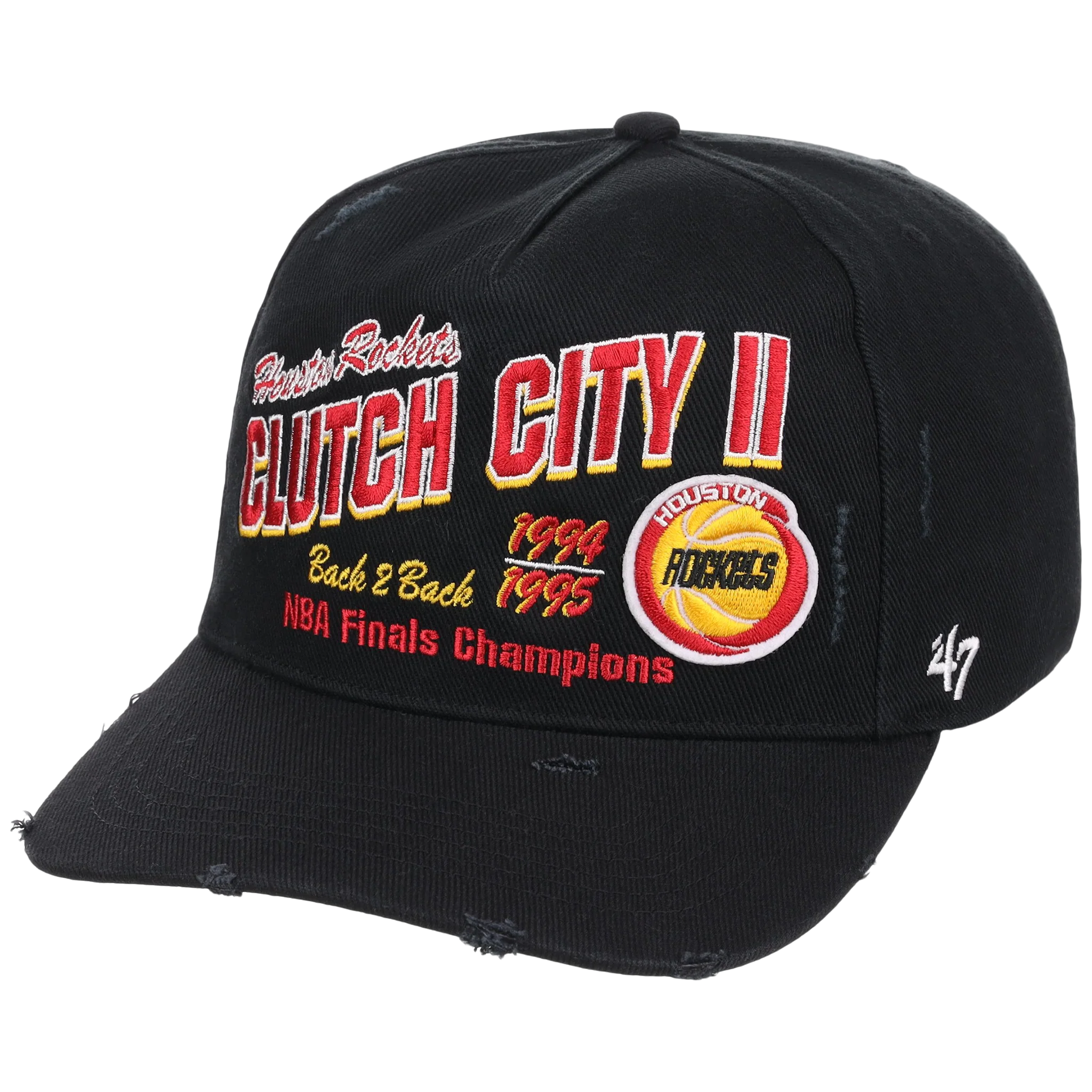 Houston Rockets NBA Champ '47 Hitch Collection - 1994-1995 'Back 2 Back' (Black) - Image 4