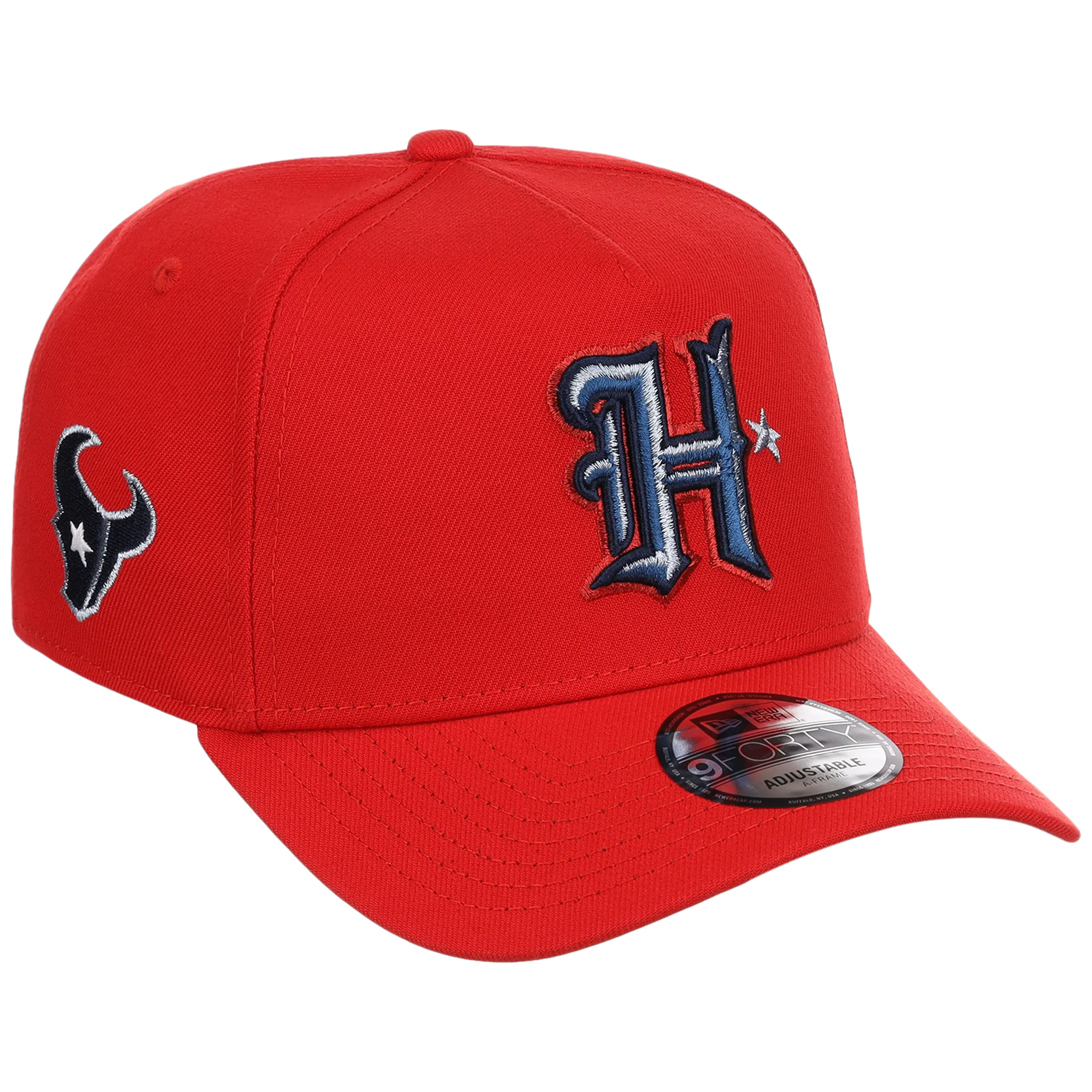 Houston Texans Houston Crown the City 'H Star' New Era 9FORTY (Red/Sky)
