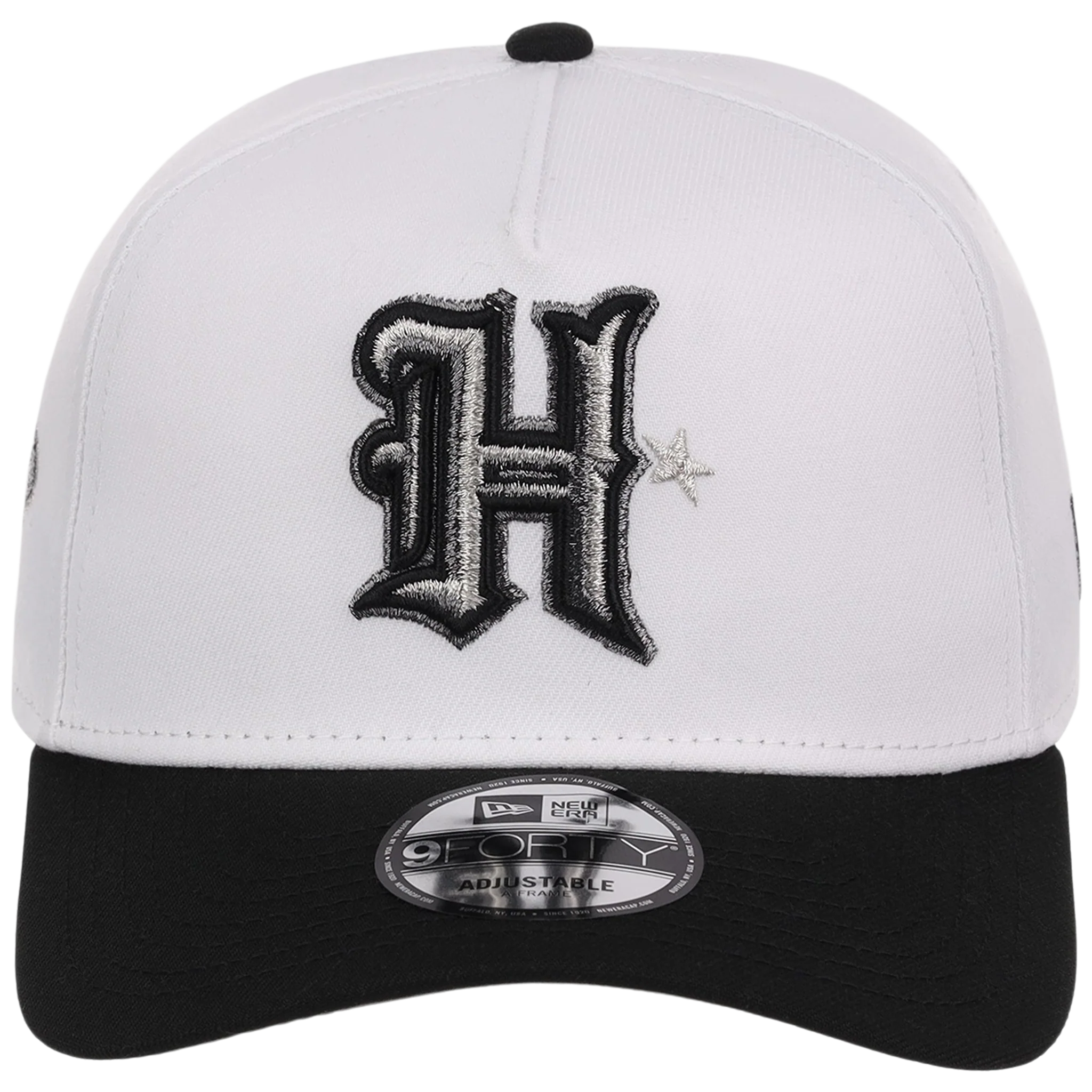 Houston Texans Houston Crown the City 'H Star' New Era 9FORTY (White/Black) - Image 5