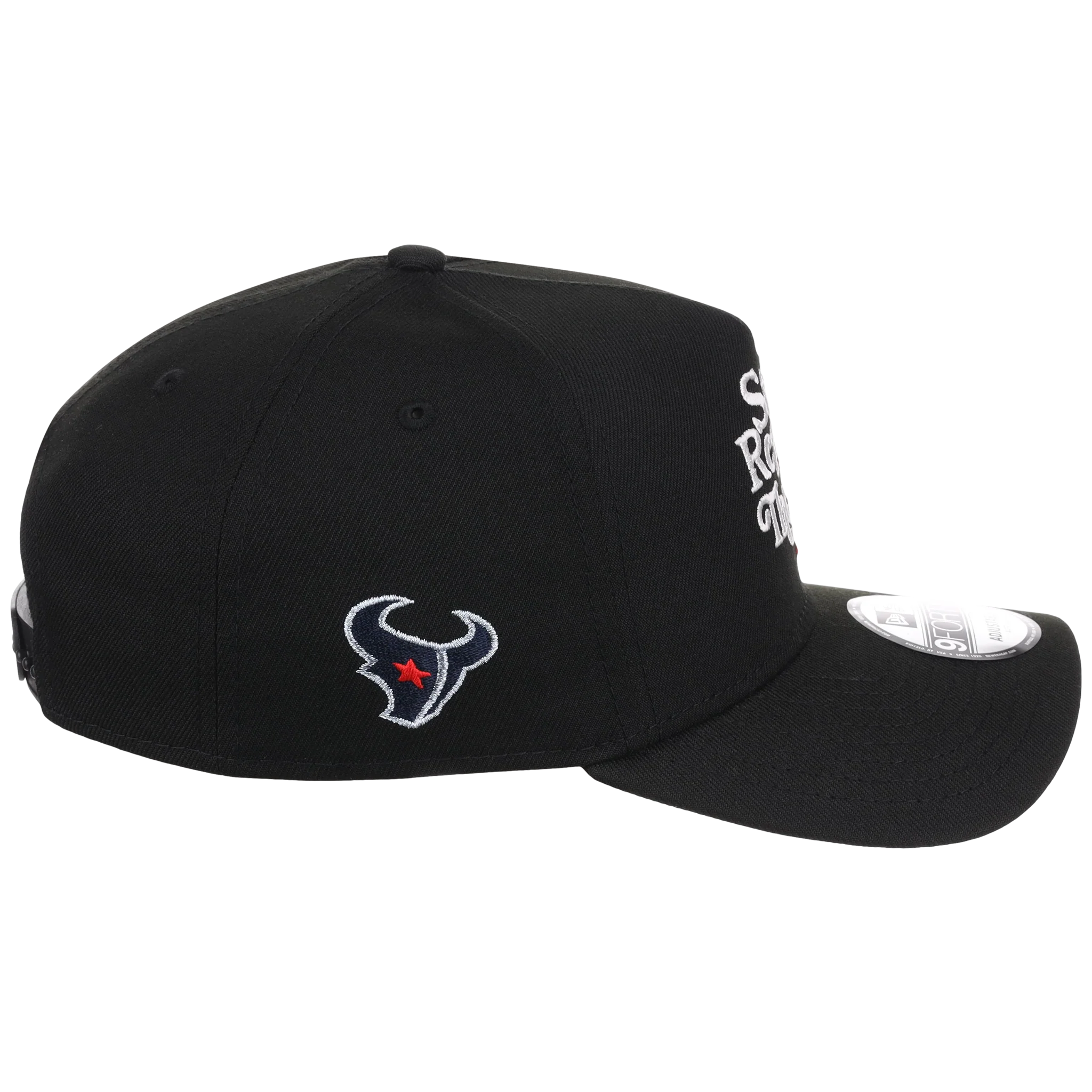 Houston Texans Houston Crown the City 'Still Reppin'' New Era 9FORTY (Black/Black) - Image 3