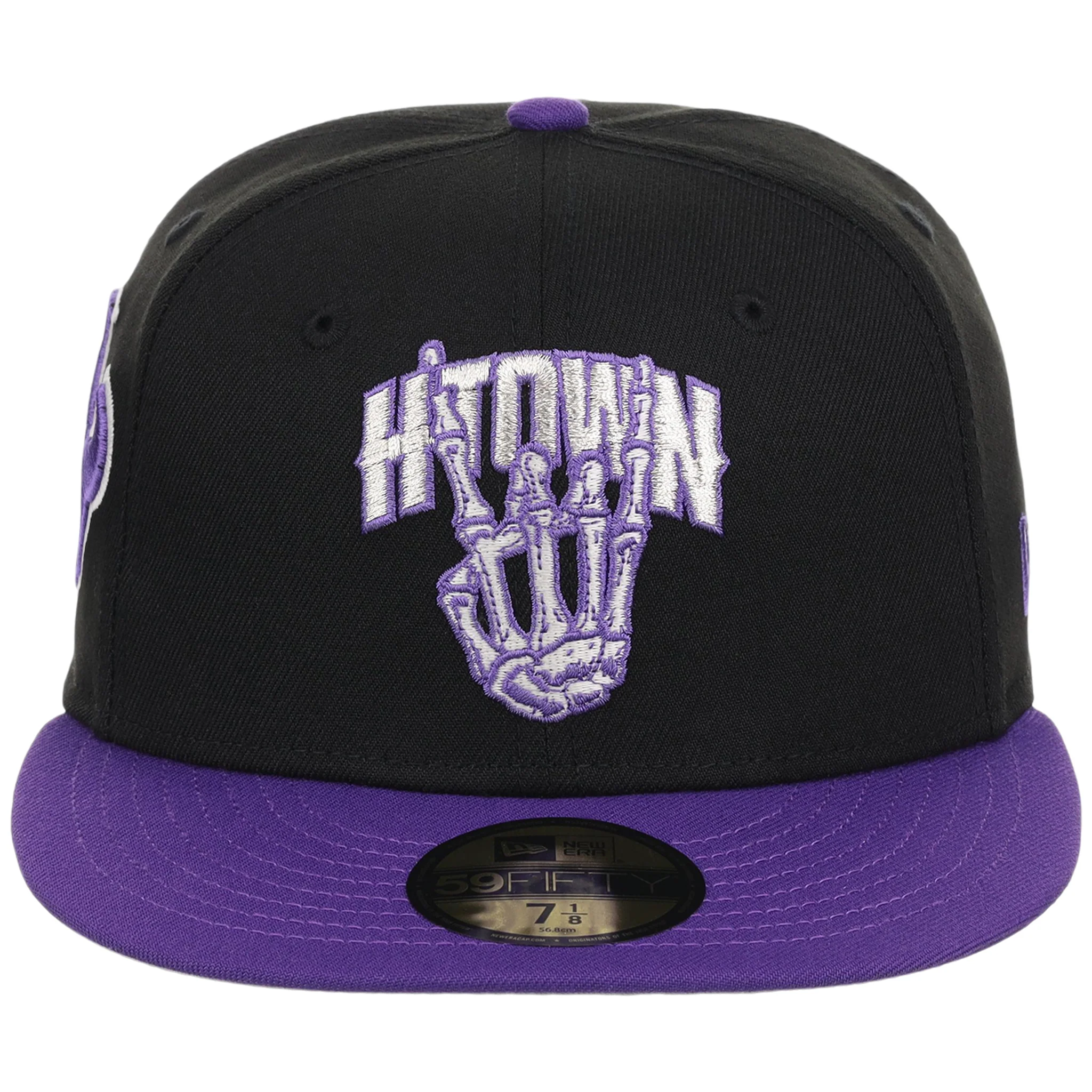 Houston Texans Side A: Track One New Era 59FIFTY (Black/Purple) H-Town - Image 5