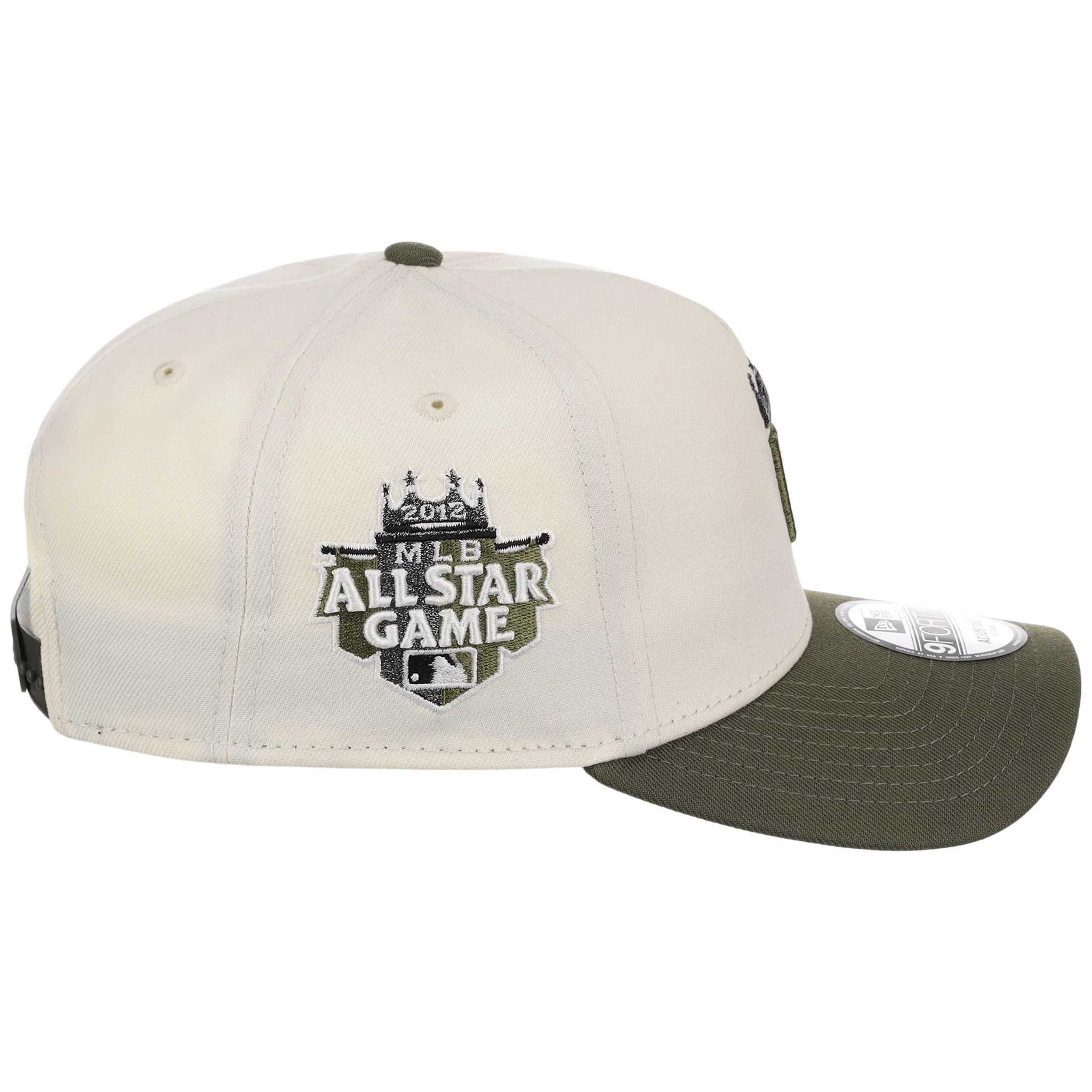 Kansas City Royals MLB Chrome Olive New Era 9FORTY - Image 3