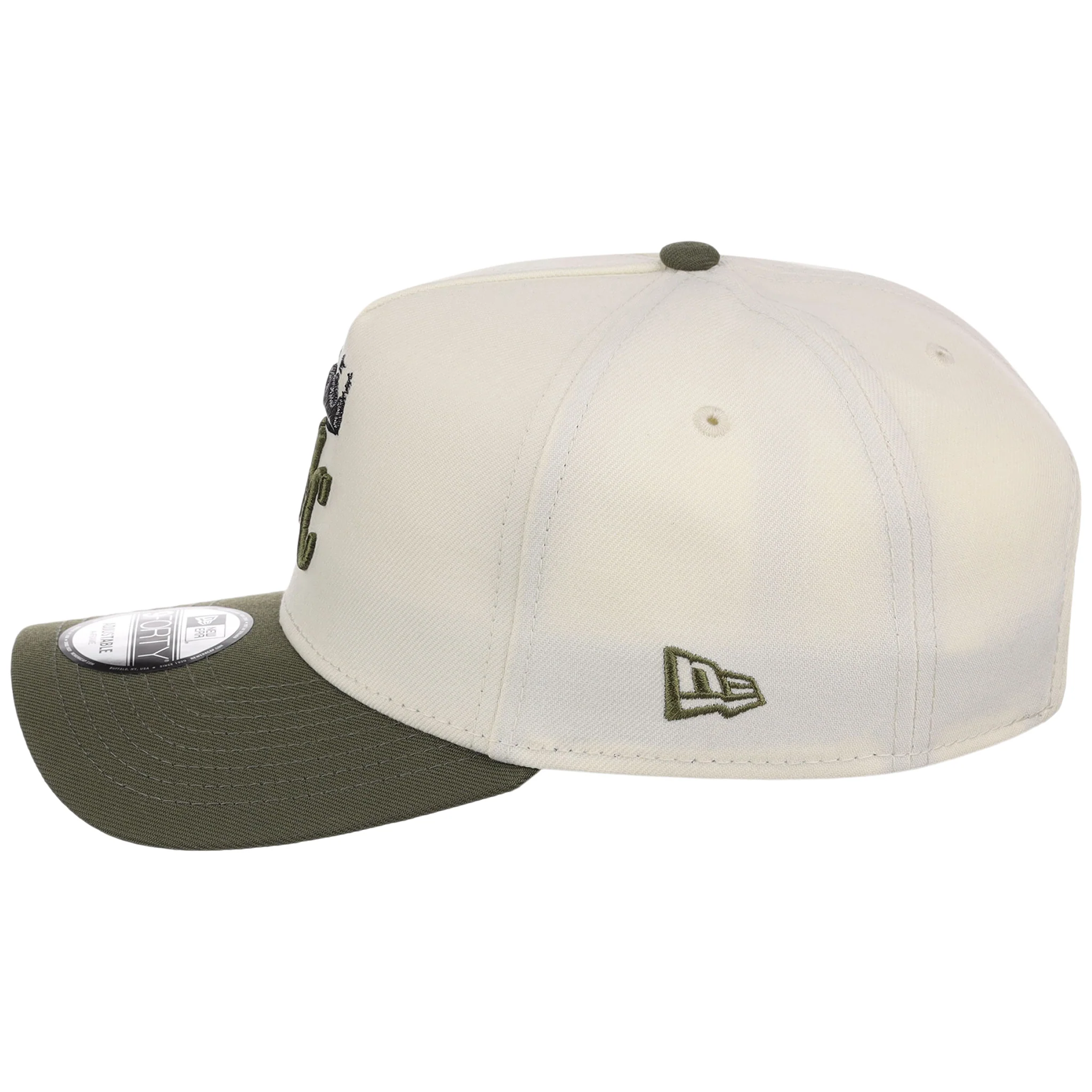 Kansas City Royals MLB Chrome Olive New Era 9FORTY - Image 6