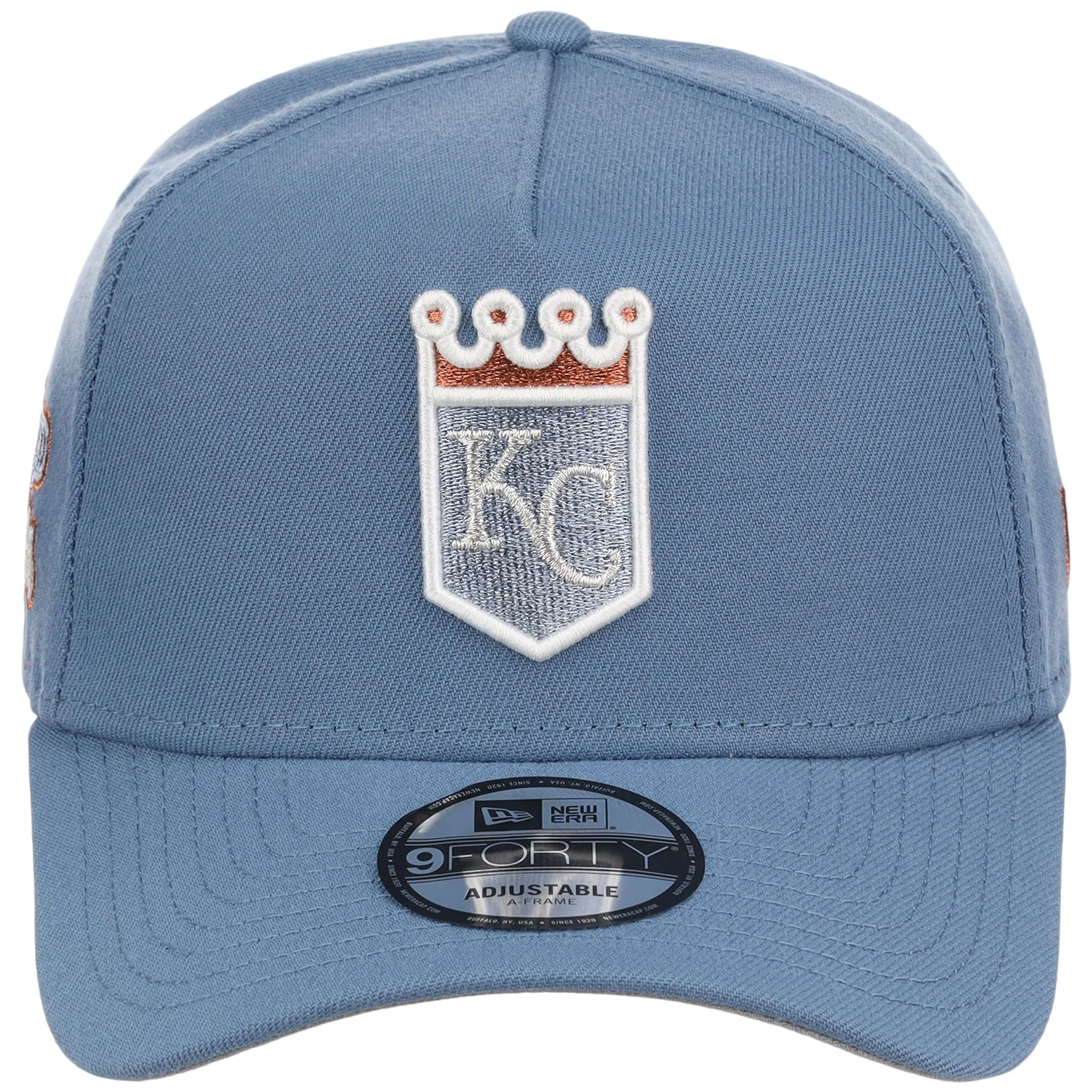 Kansas City Royals MLB Faded Blue New Era 9FORTY - Image 5