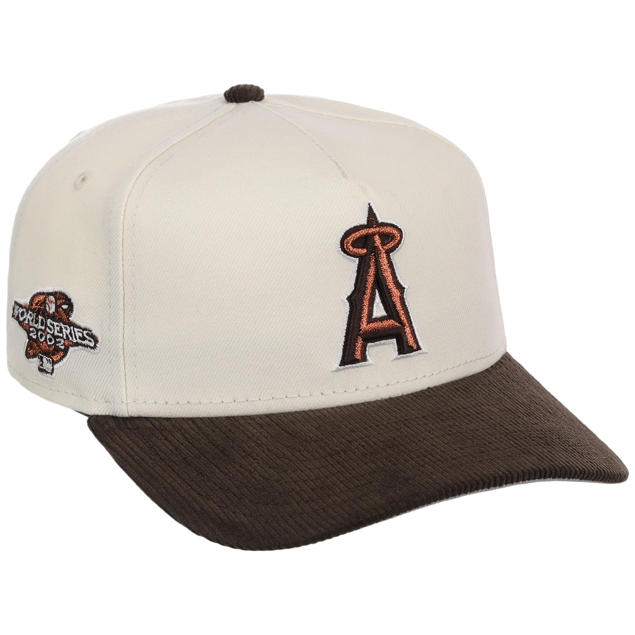 Los Angeles Angels MLB Chrome Walnut Cord New Era 59FORTY