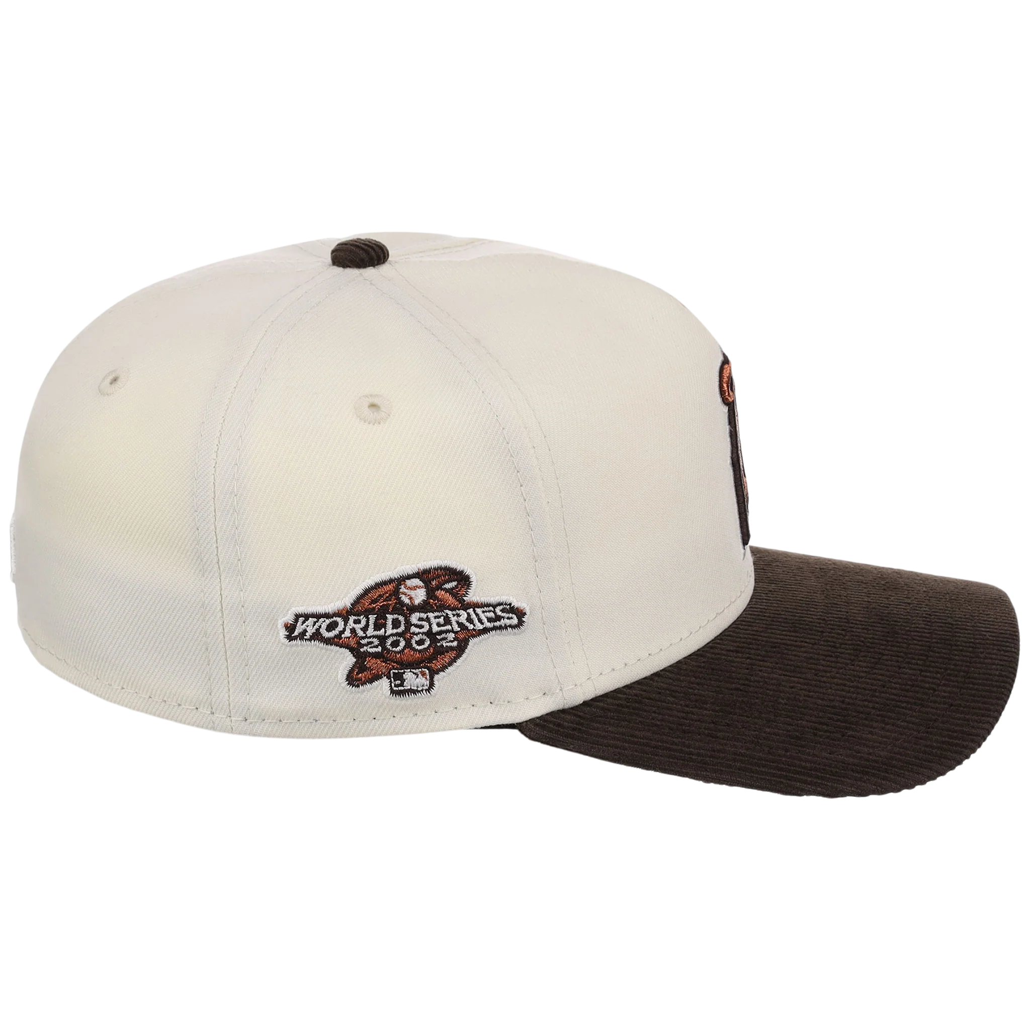 Los Angeles Angels MLB Chrome Walnut Cord New Era 59FORTY - Image 3