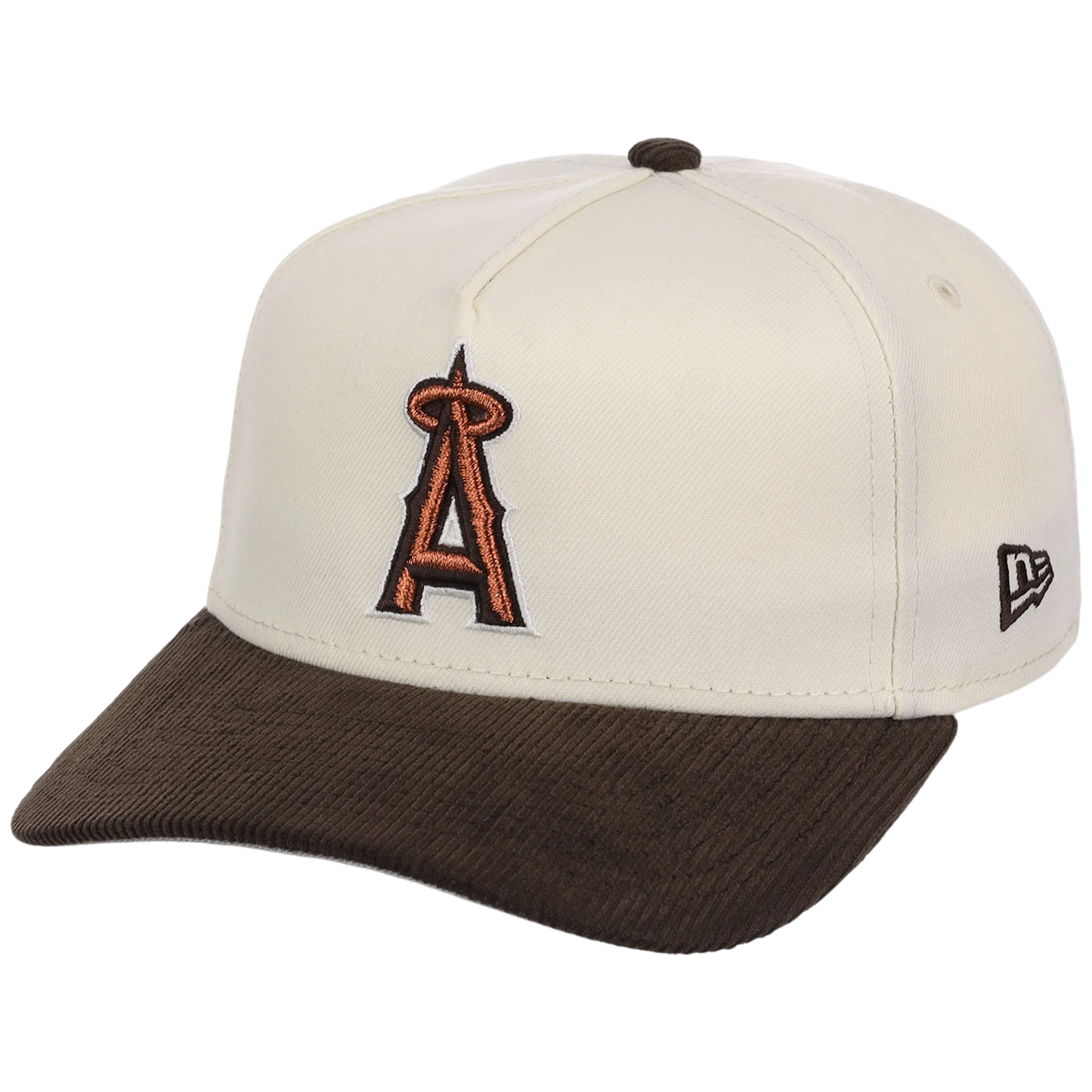 Los Angeles Angels MLB Chrome Walnut Cord New Era 59FORTY - Image 4