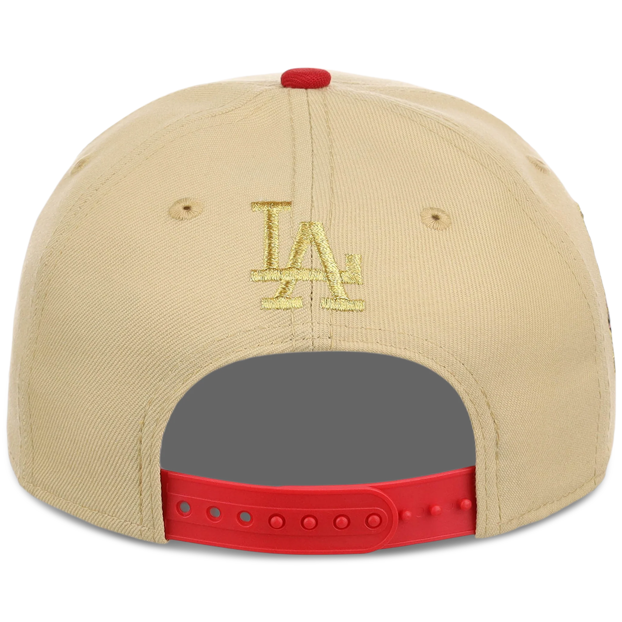 Los Angeles Dodgers Los Angeles Crown the City - FLIPMODE (Gold/Red) New Era 9FORTY - Image 7
