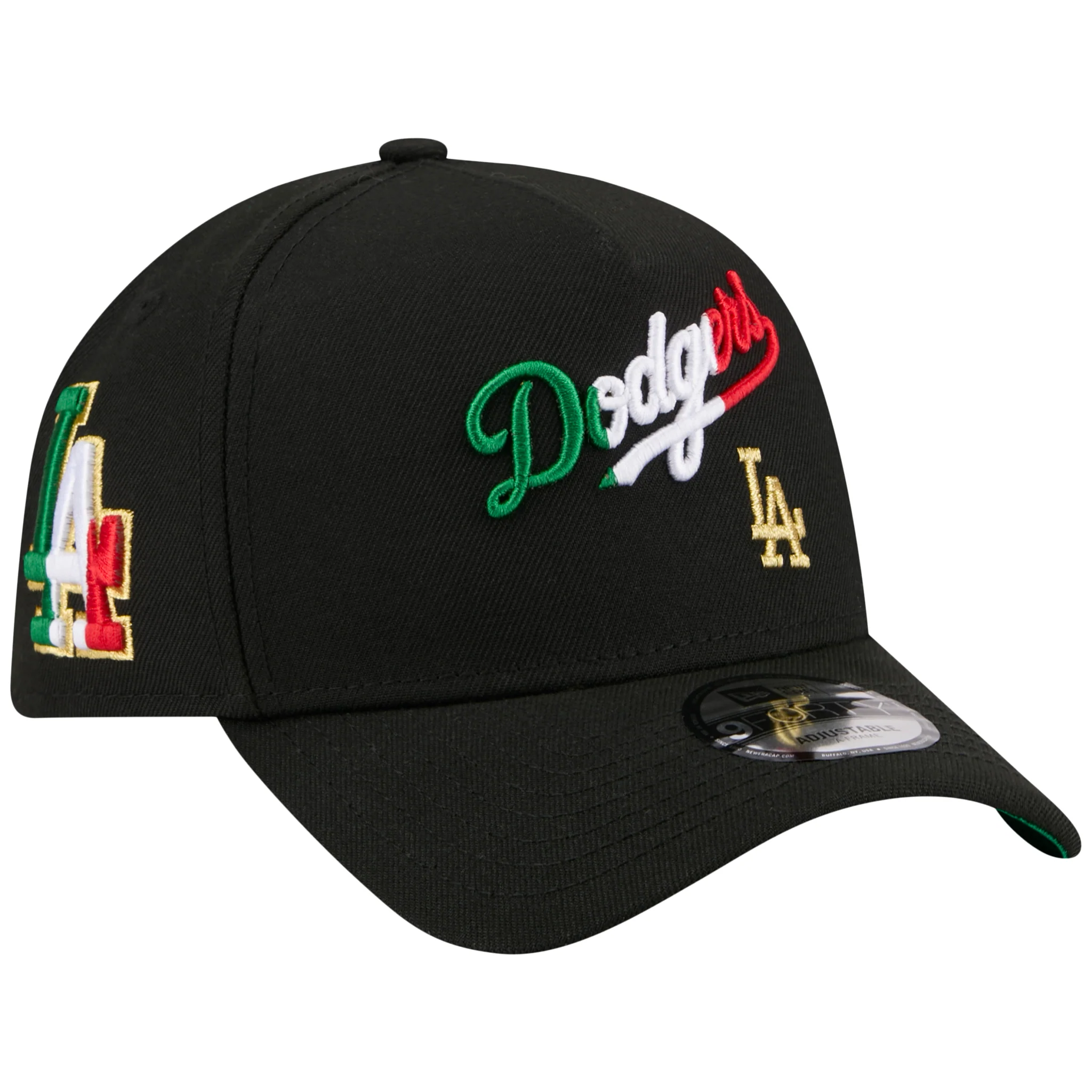 Los Angeles Dodgers Los Angeles Crown the City - MEX Script - Black/Black New Era 9FORTY