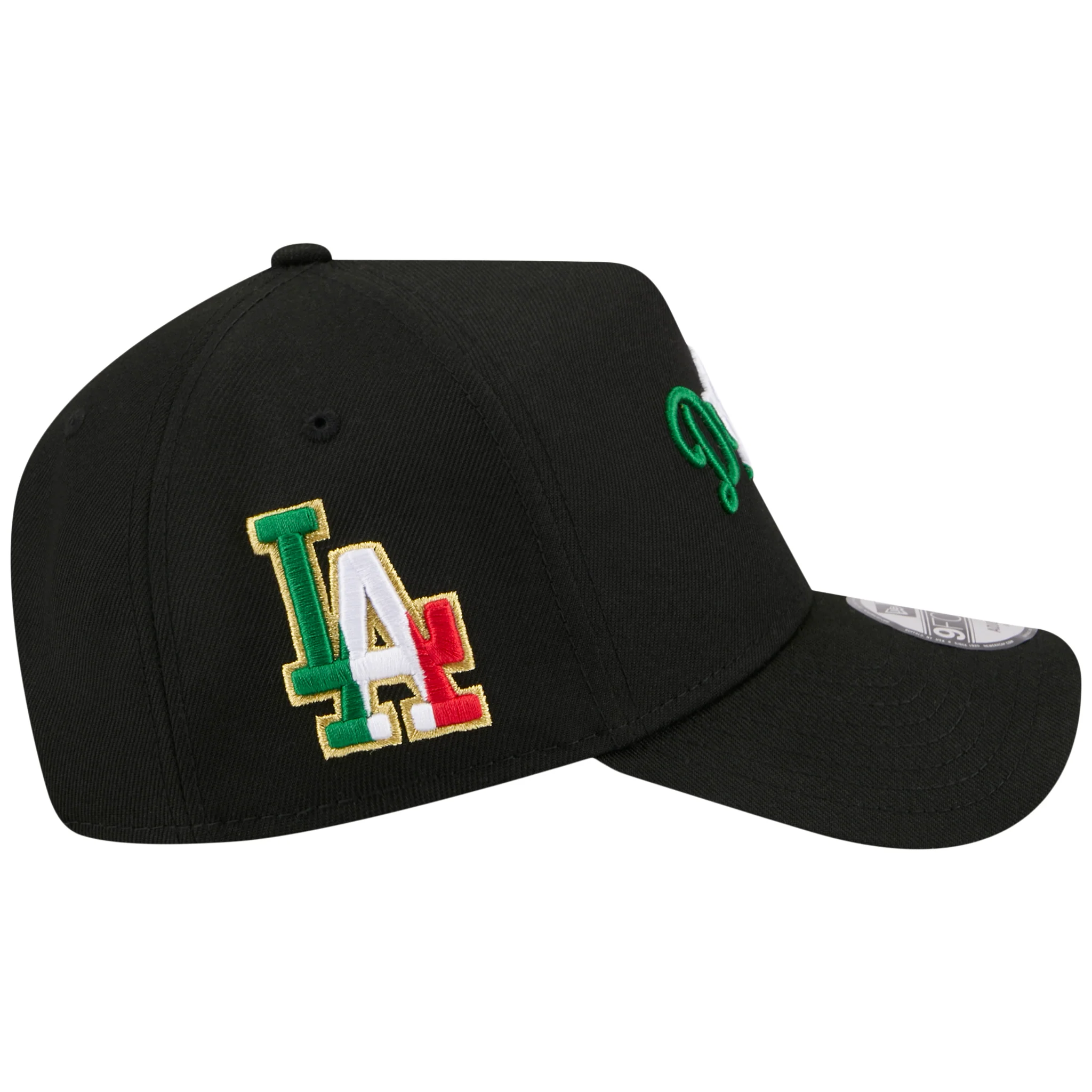 Los Angeles Dodgers Los Angeles Crown the City - MEX Script - Black/Black New Era 9FORTY - Image 3