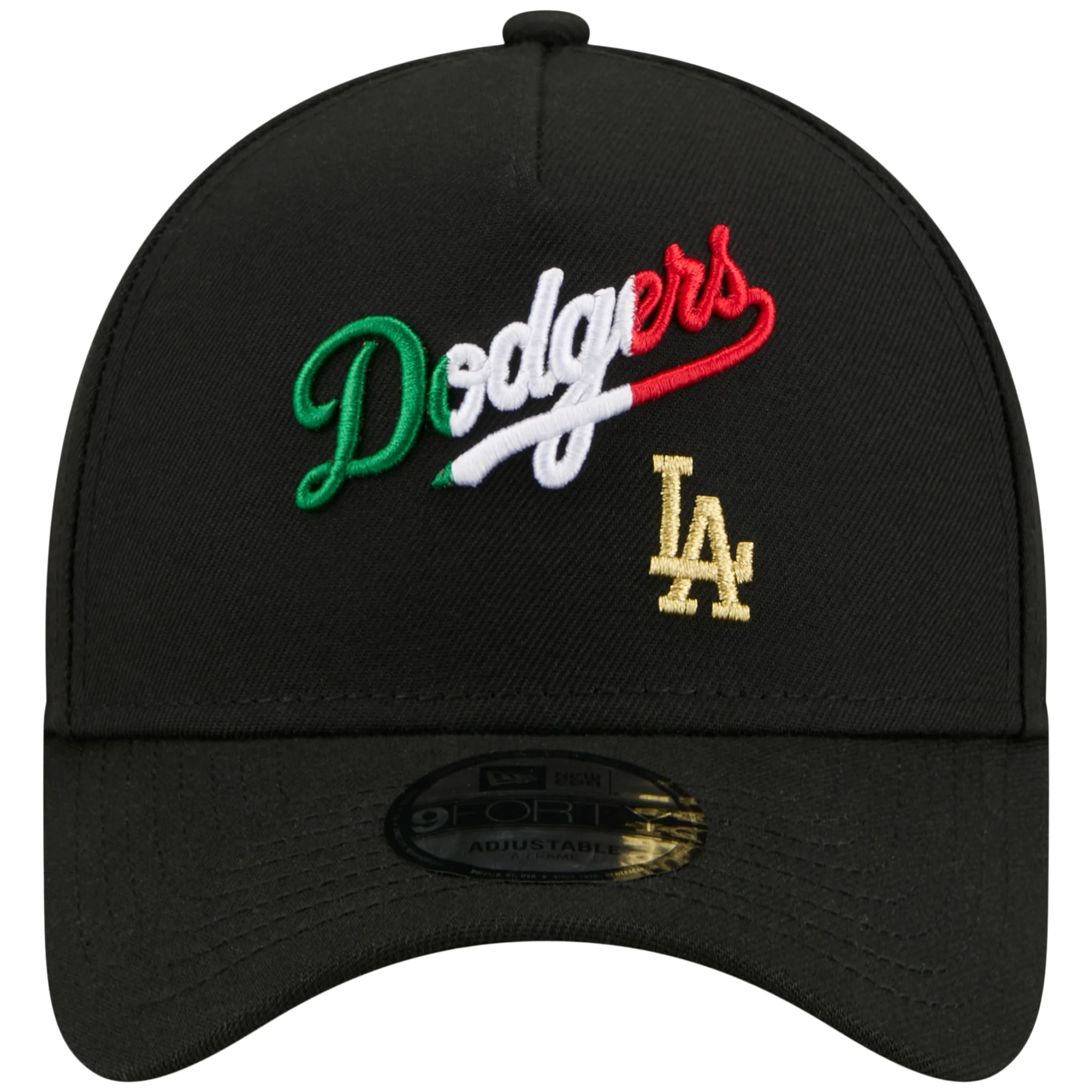 Los Angeles Dodgers Los Angeles Crown the City - MEX Script - Black/Black New Era 9FORTY - Image 5
