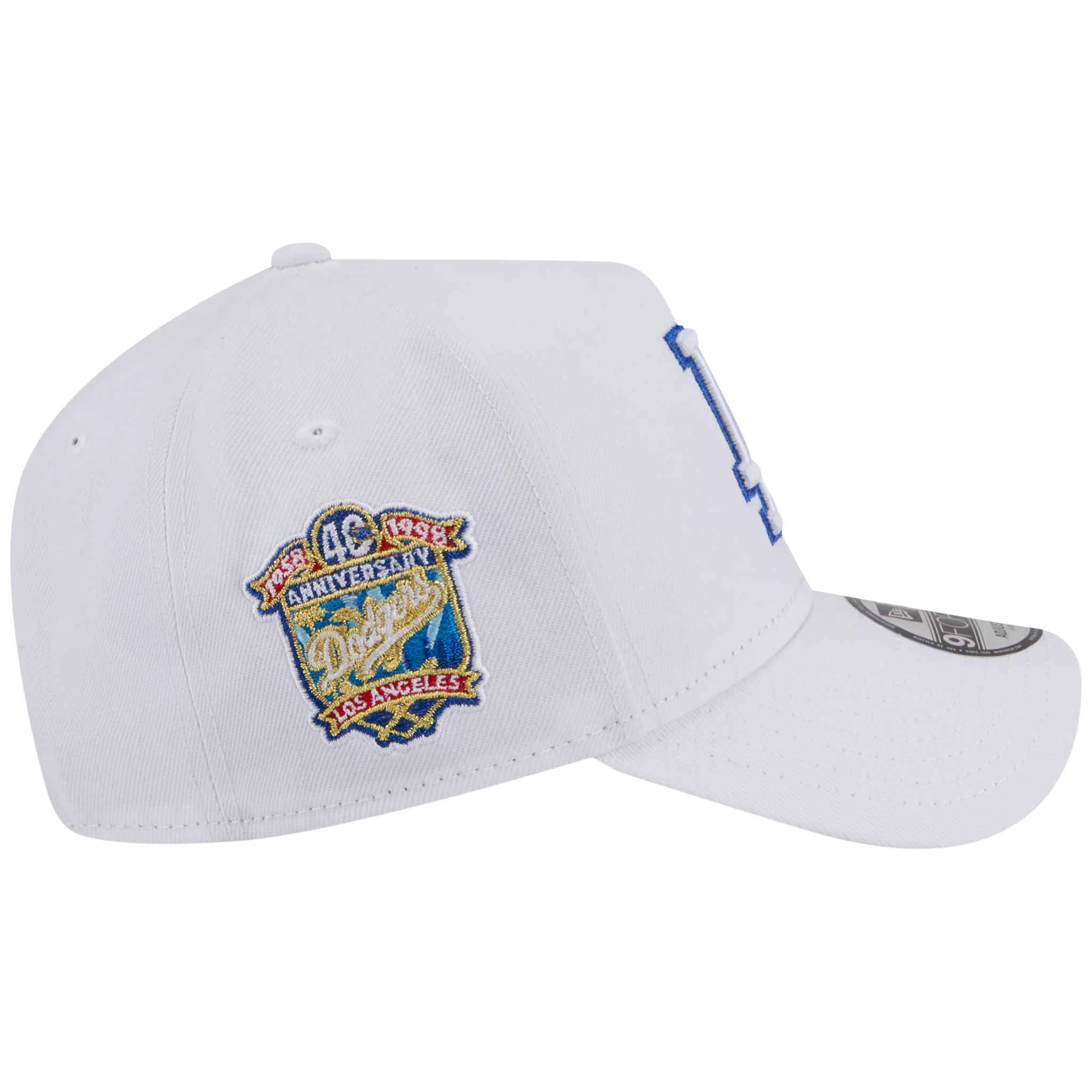 Los Angeles Dodgers Los Angeles Crown the City - Palm - White/White New Era 9FORTY - Image 3