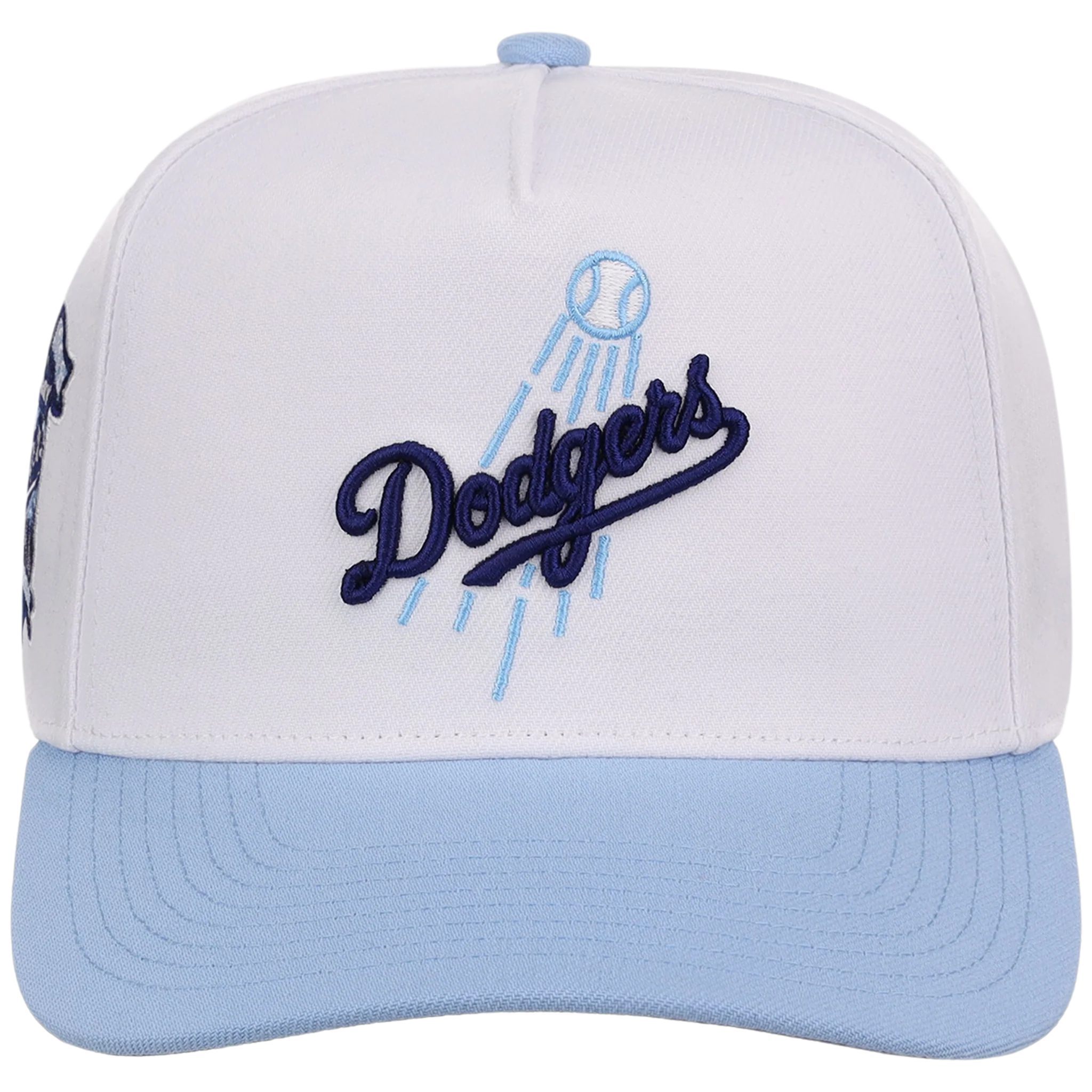 Los Angeles Dodgers Mitchell & Ness MLB 'Era Flip' Heritage Series Pro Pinch - White/Sky - Image 5