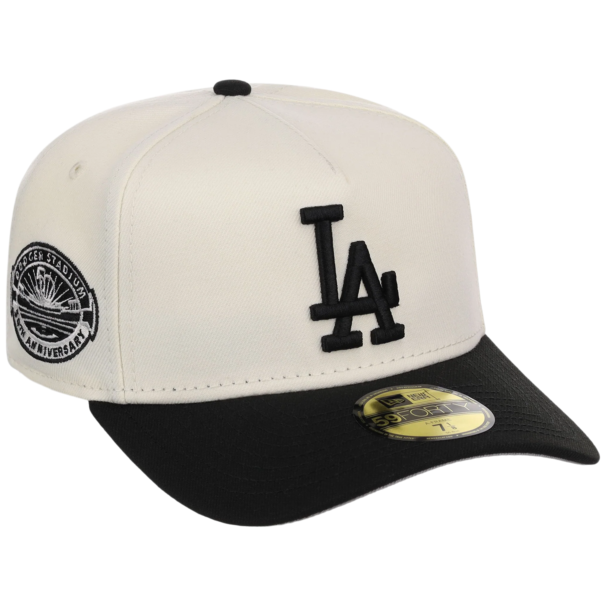 Los Angeles Dodgers MLB Chrome Noir New Era 59FORTY
