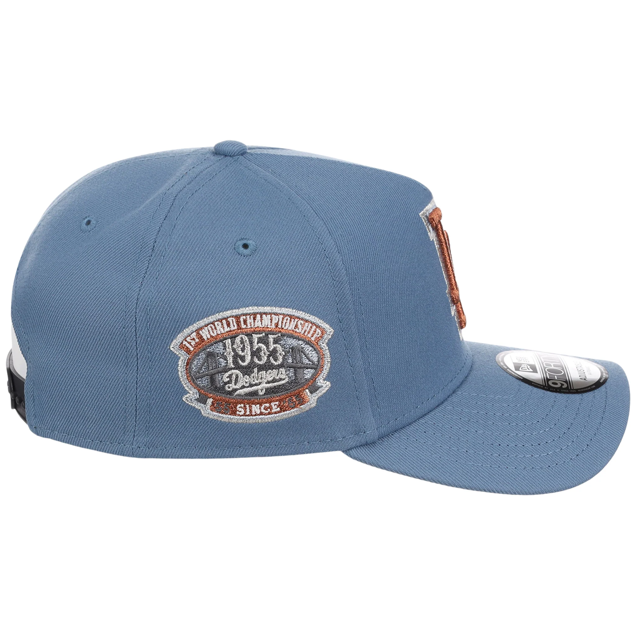 Los Angeles Dodgers MLB Faded Blue New Era 9FORTY - Image 3