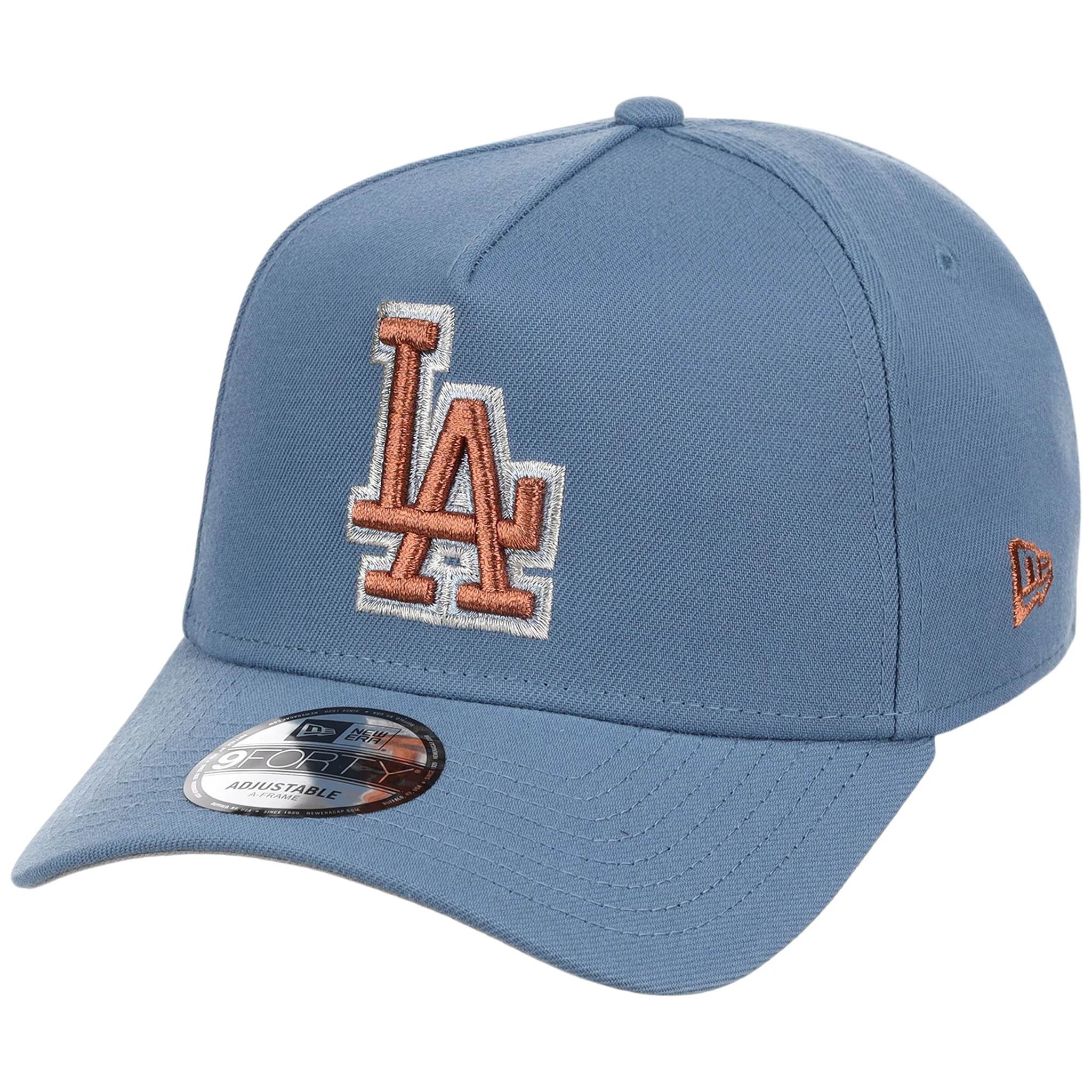 Los Angeles Dodgers MLB Faded Blue New Era 9FORTY - Image 4