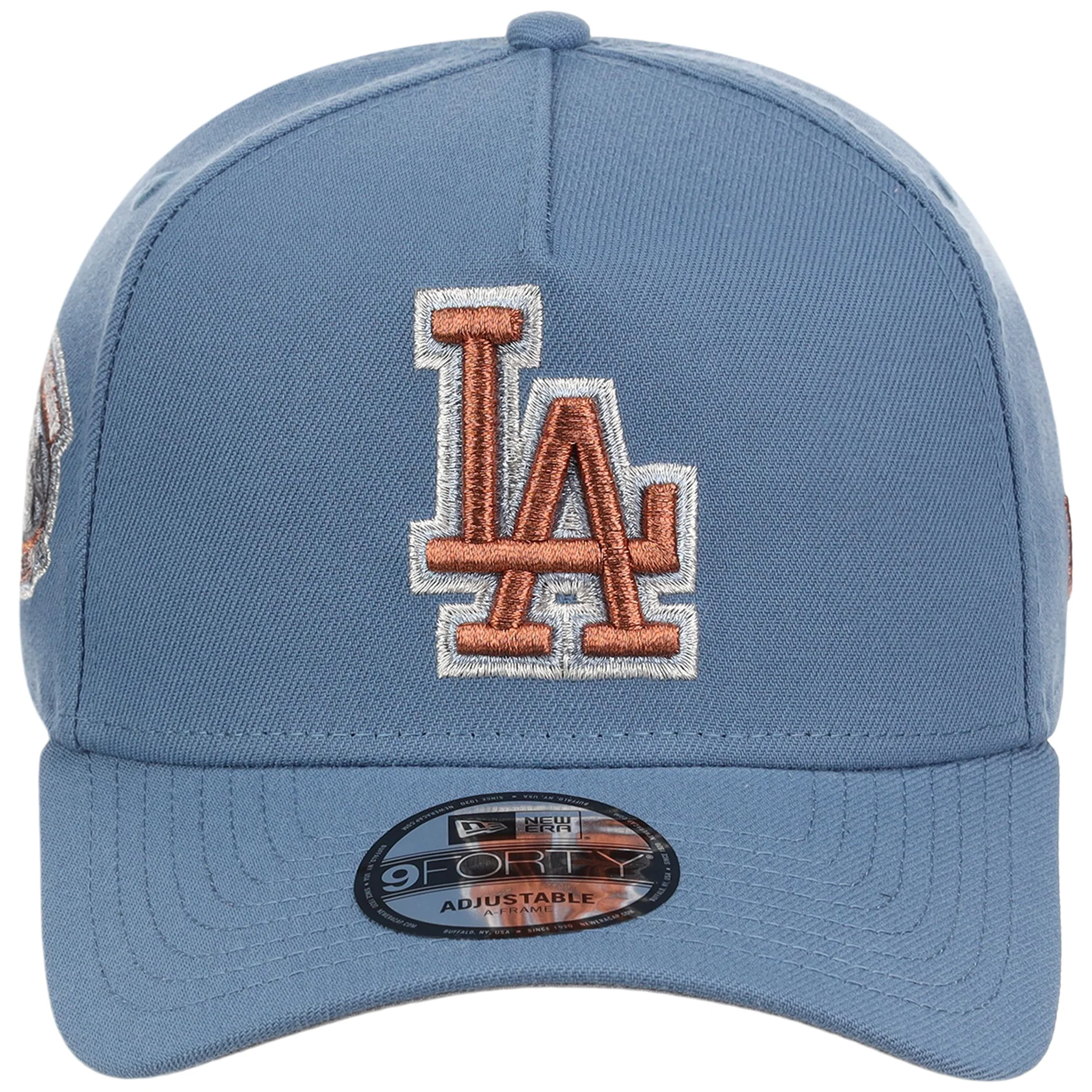 Los Angeles Dodgers MLB Faded Blue New Era 9FORTY - Image 5