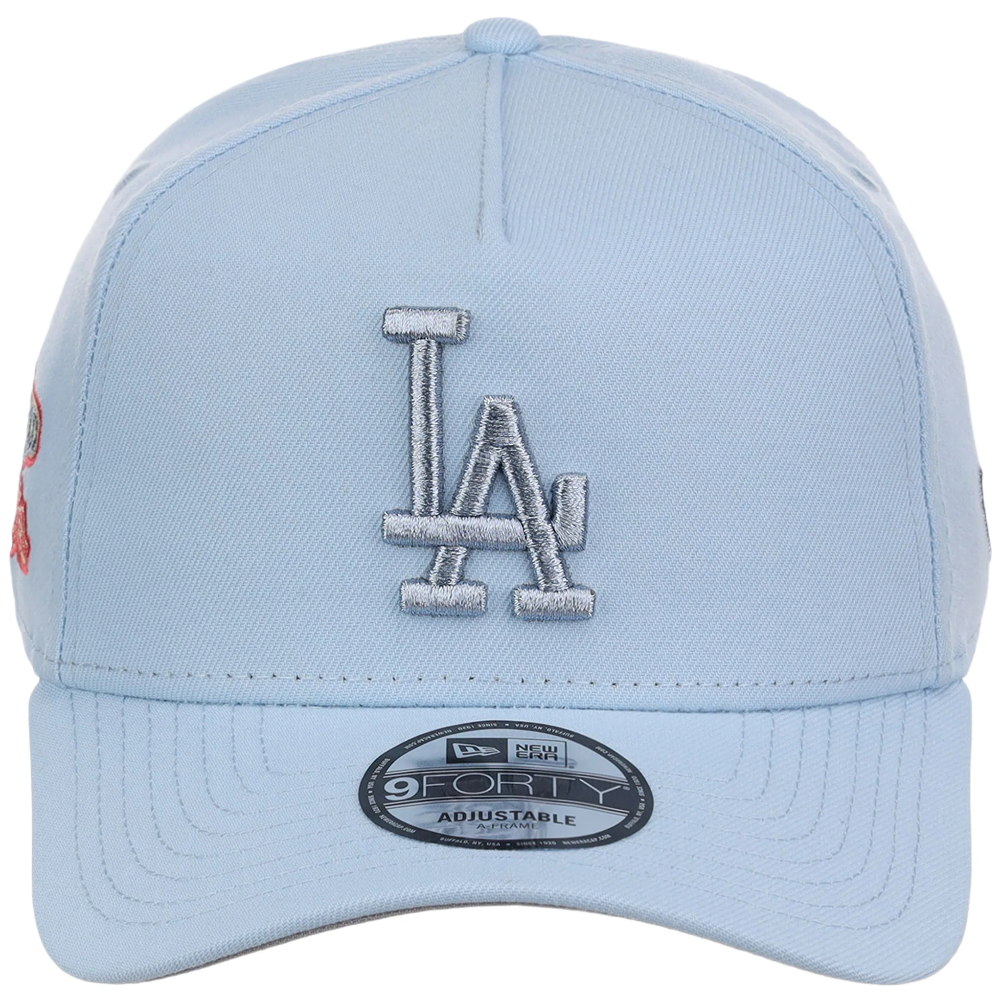 Los Angeles Dodgers MLB Glacial Blue New Era 9FORTY A-Frame - Image 5