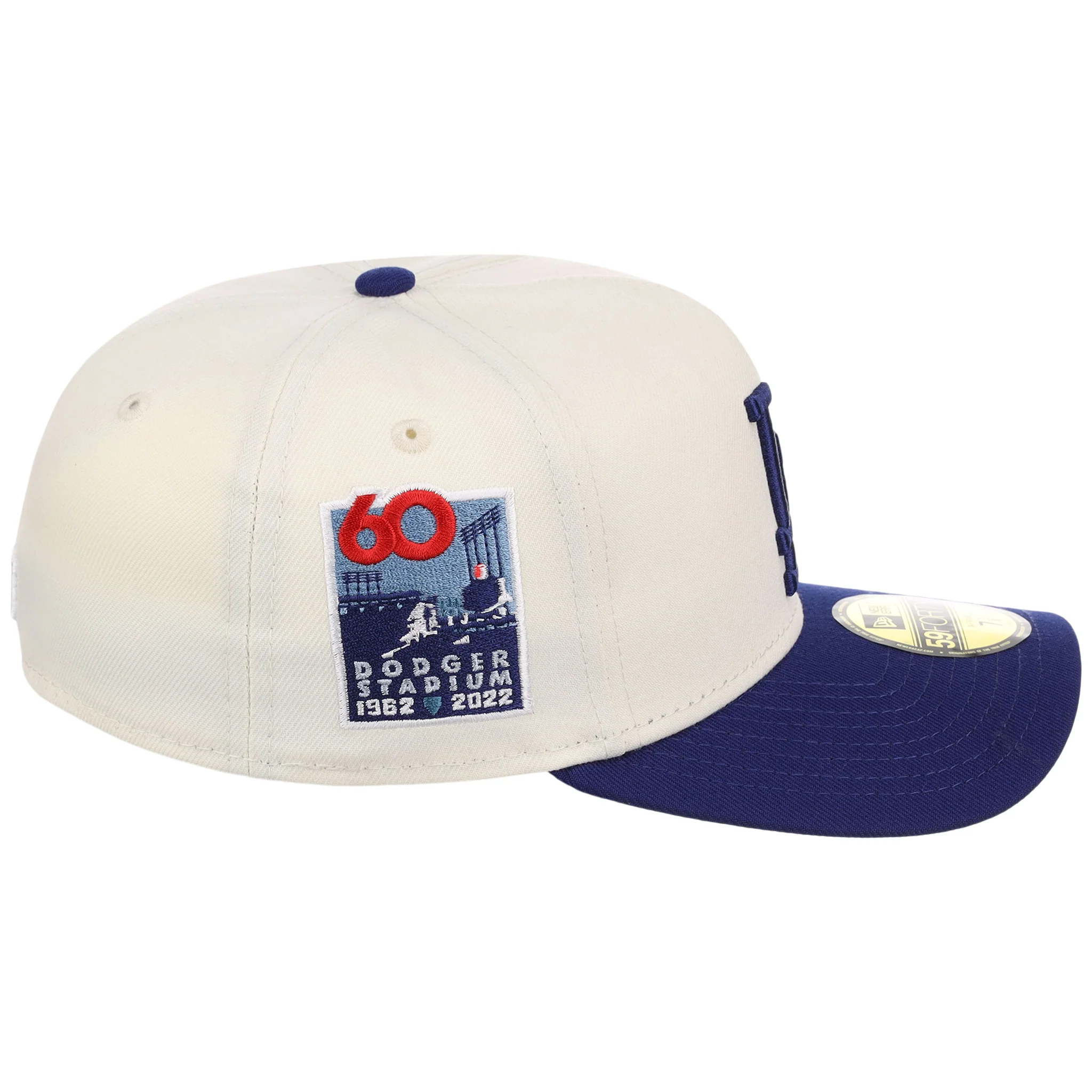 Los Angeles Dodgers MLB Heritage Chrome New Era 59FORTY - Image 3