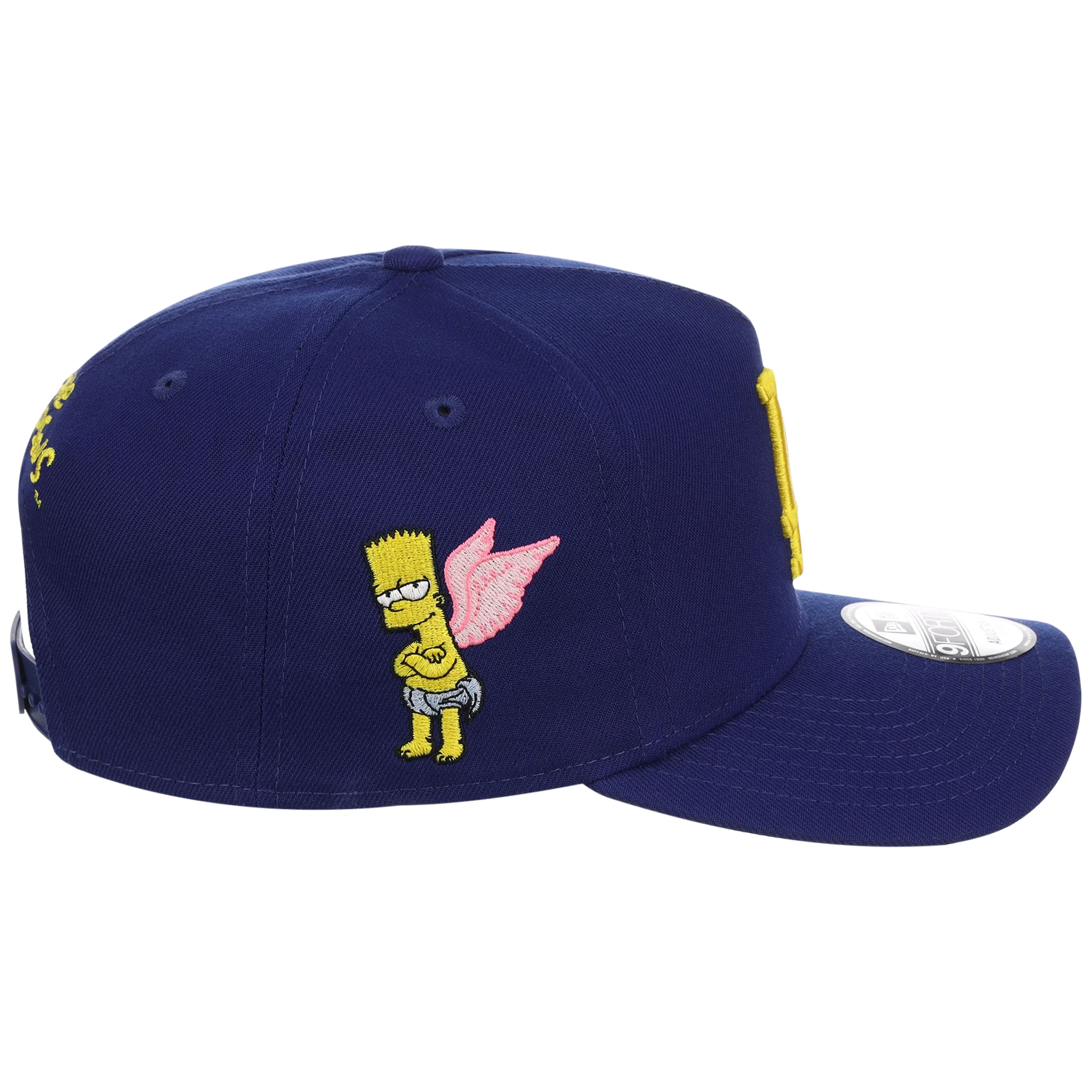 Los Angeles Dodgers MLB Simpsons Localized New Era 9FORTY - Palm - Blue/Blue - Image 3