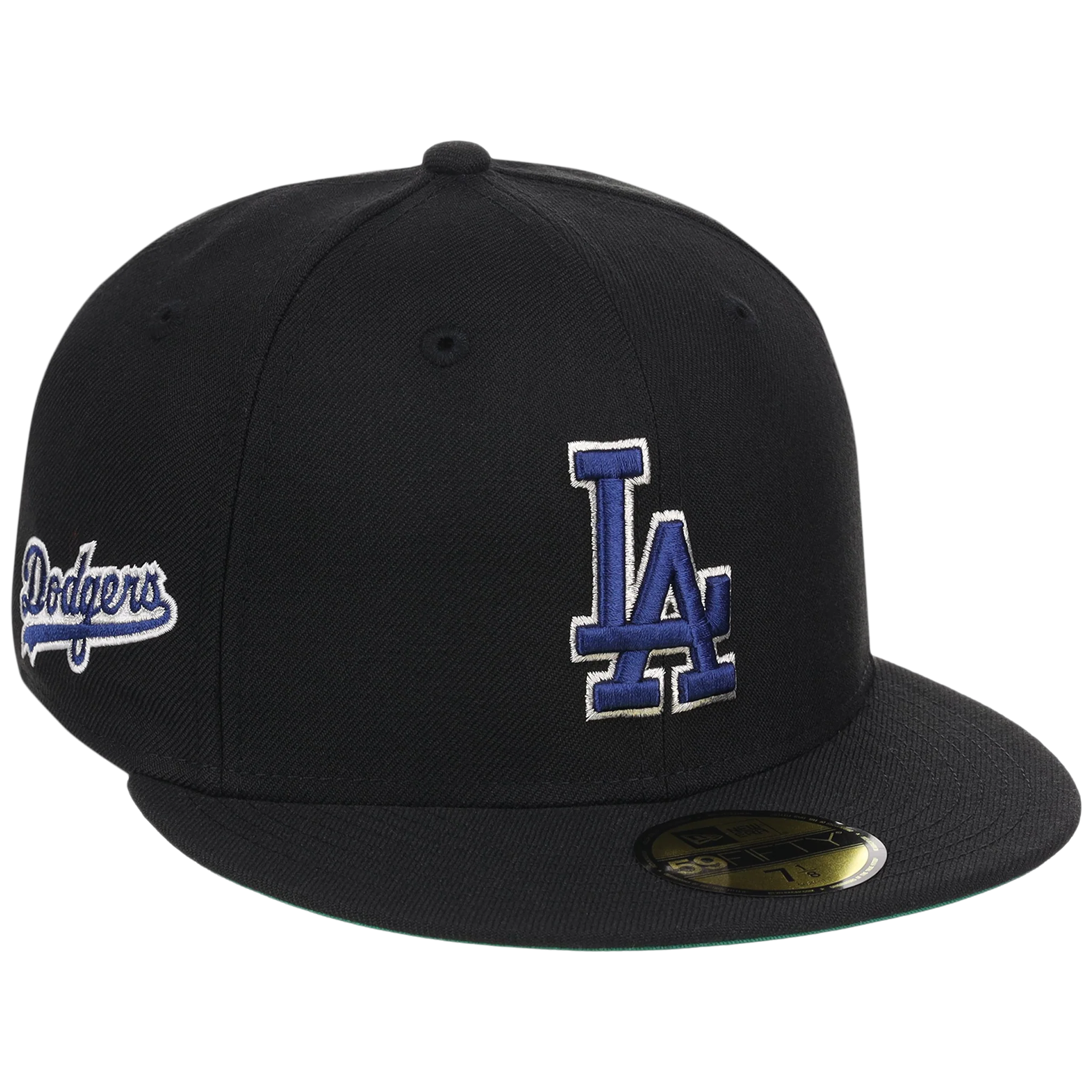 Los Angeles Dodgers Watts Homie Quan x MLB 'Memories Never Die' New Era 59FIFTY Collection (Black/Black/Kelly Green)