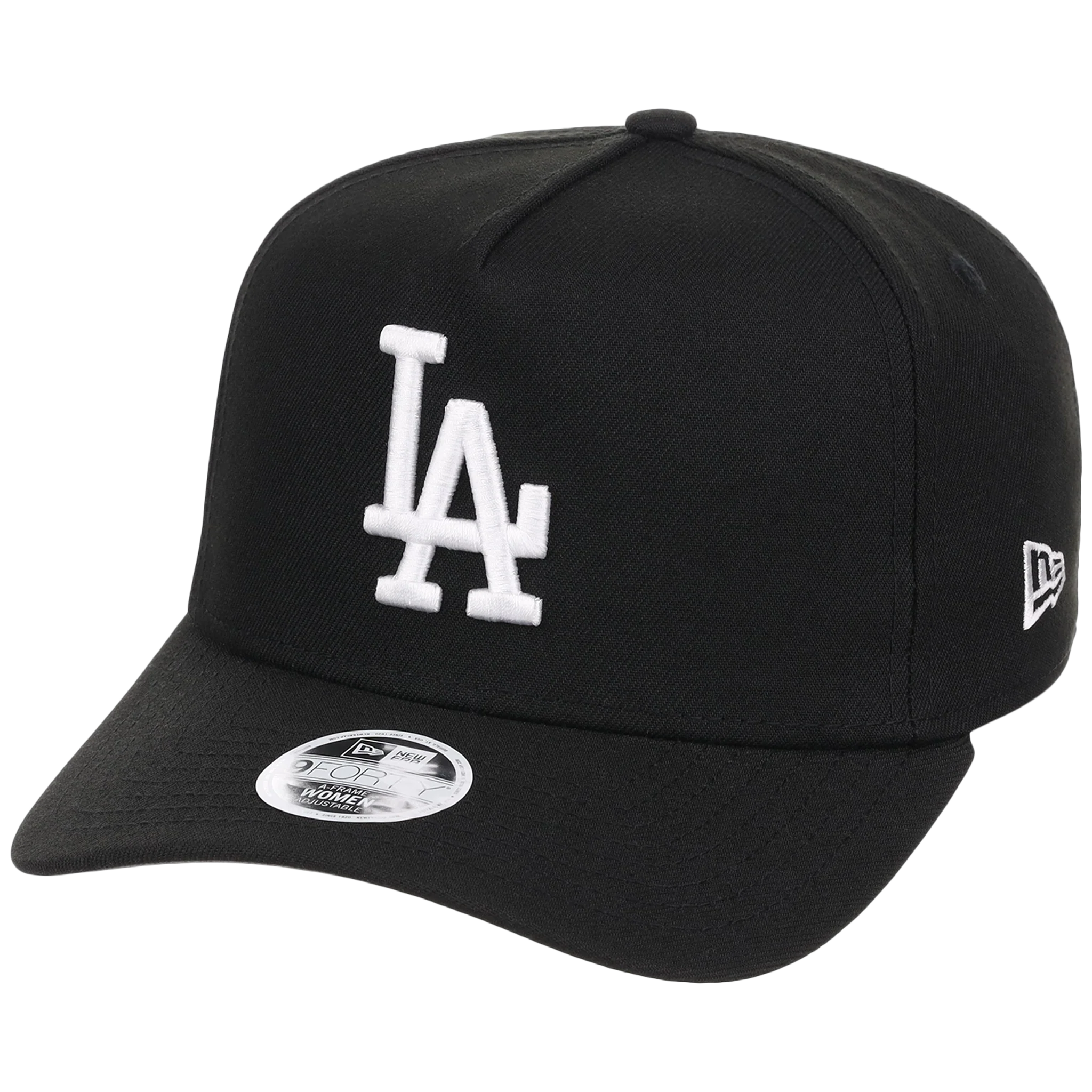 Los Angeles Dodgers Women's New Era 9FORTY Black A-Frame - Image 4