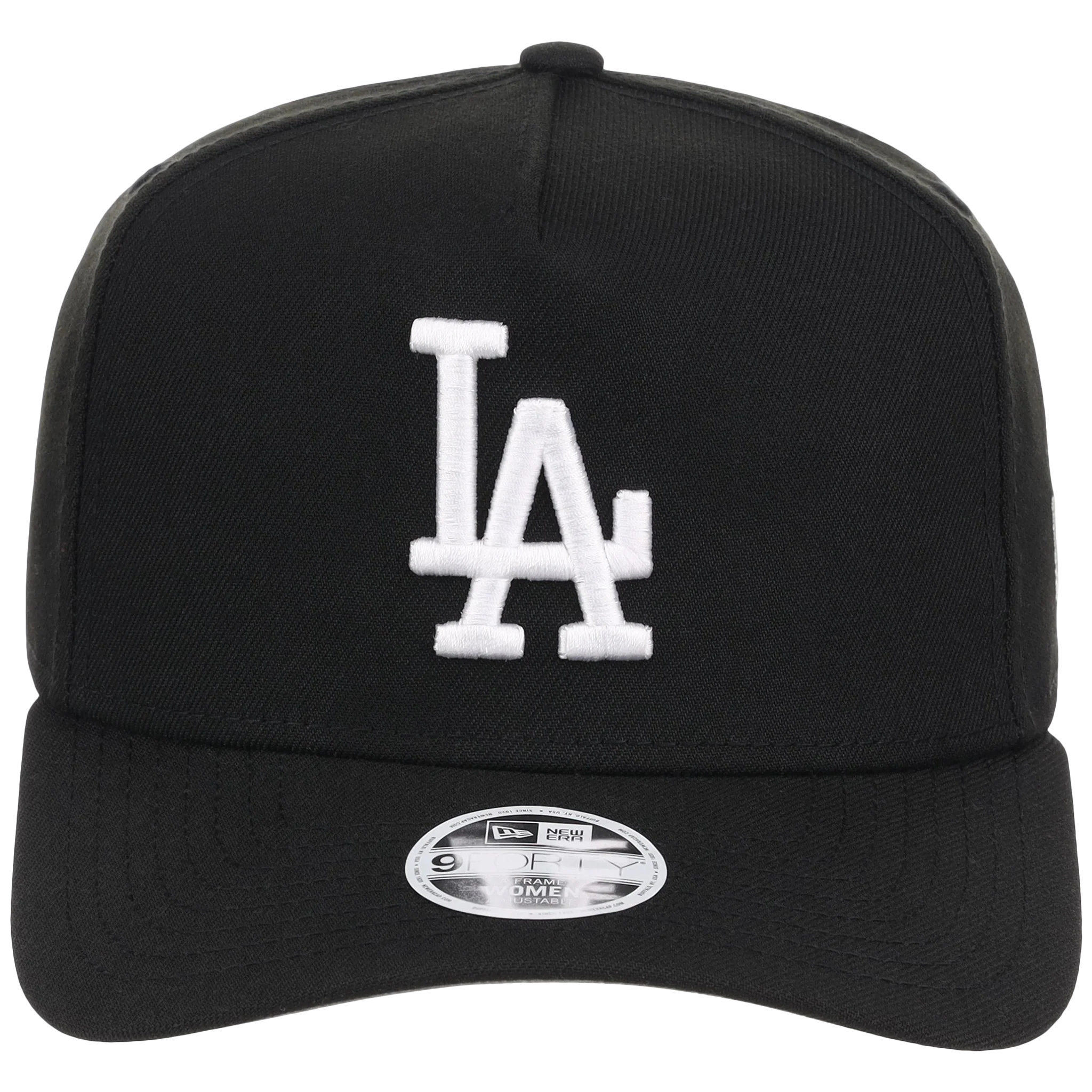 Los Angeles Dodgers Women's New Era 9FORTY Black A-Frame - Image 5