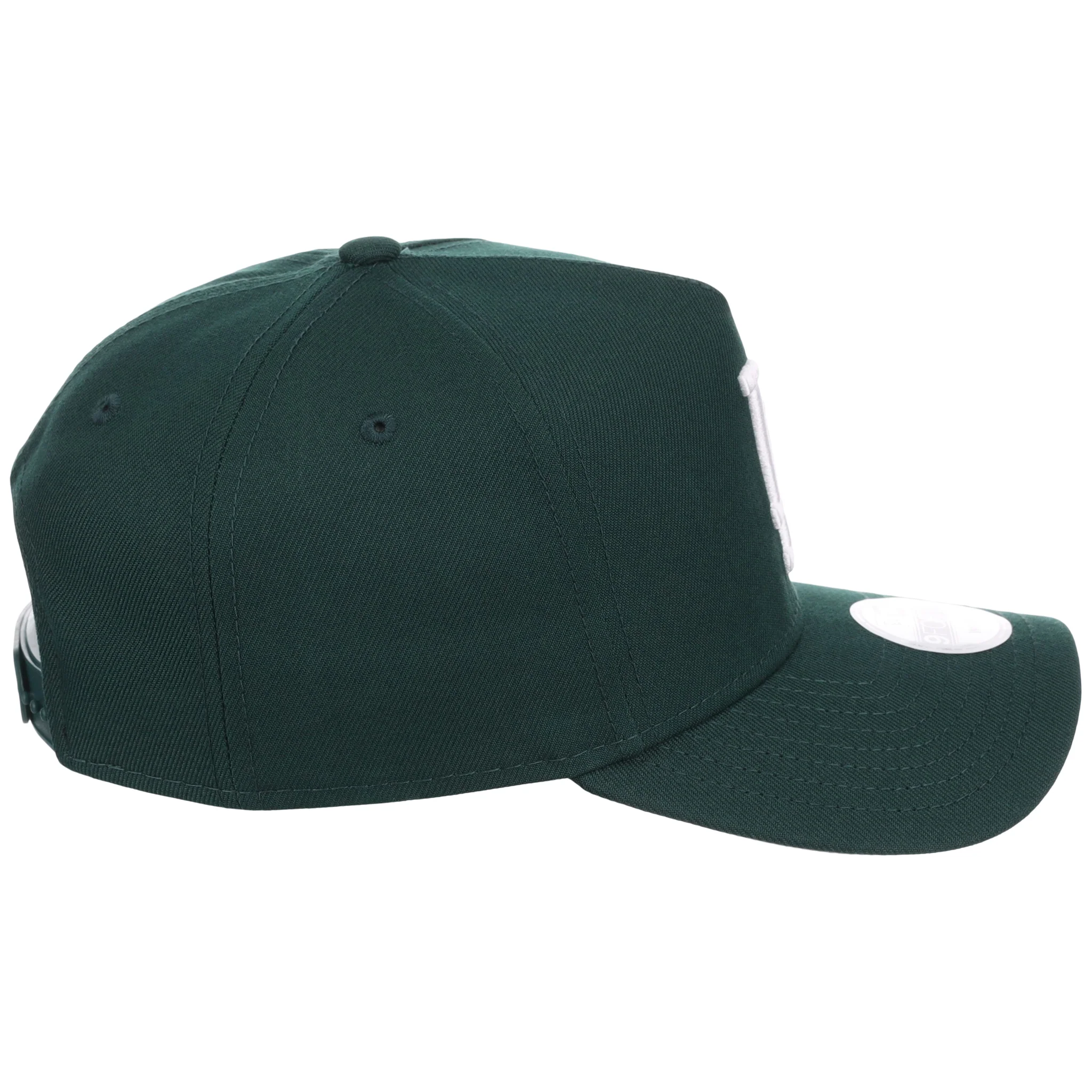 Los Angeles Dodgers Women's New Era 9FORTY Dark Green A-Frame - Image 3