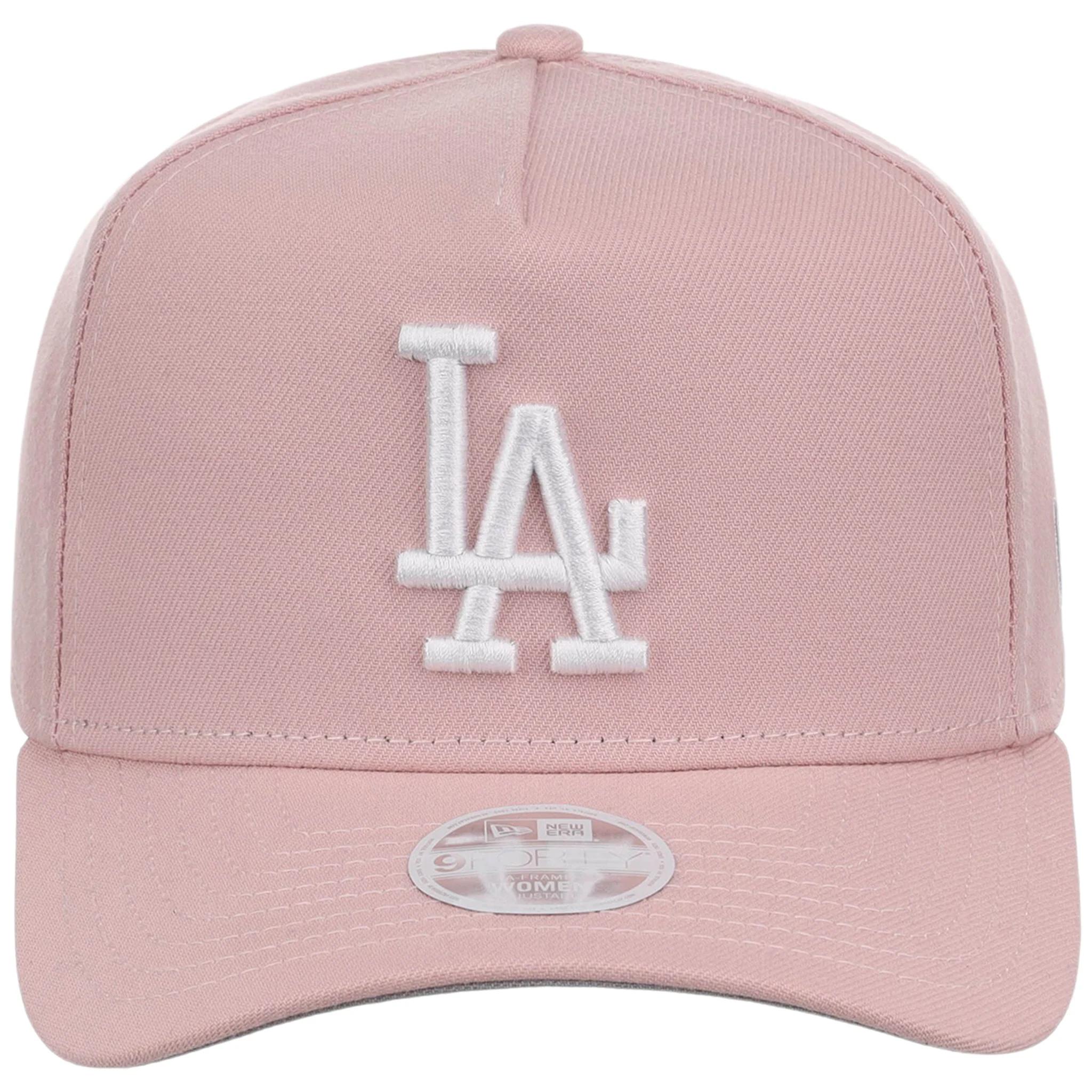 Los Angeles Dodgers Women's New Era 9FORTY Pink A-Frame - Image 5