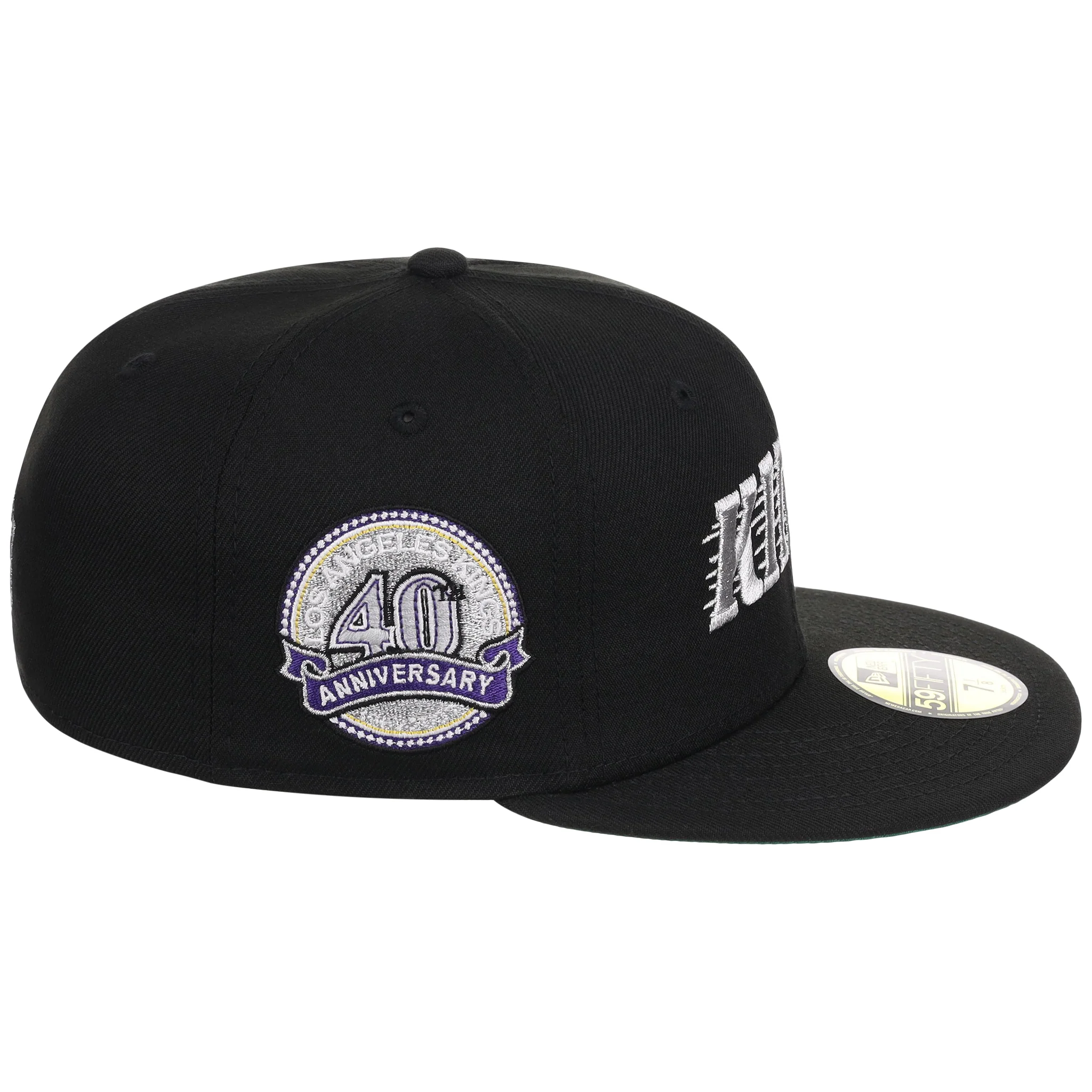 Los Angeles Kings NHL Black Dome New Era 59FIFTY - Image 3