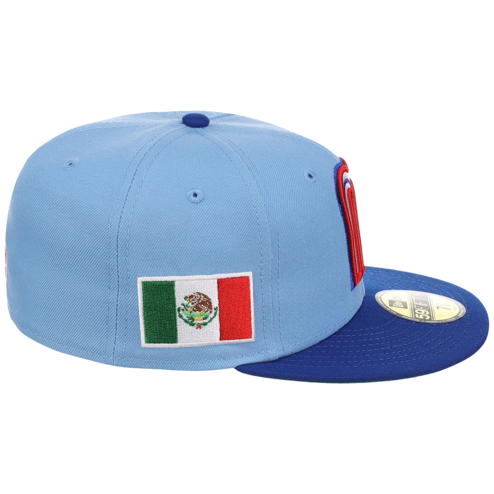 Mexico MLB United by Baseball New Era 59FIFTY (Sky/Royal) - Image 3