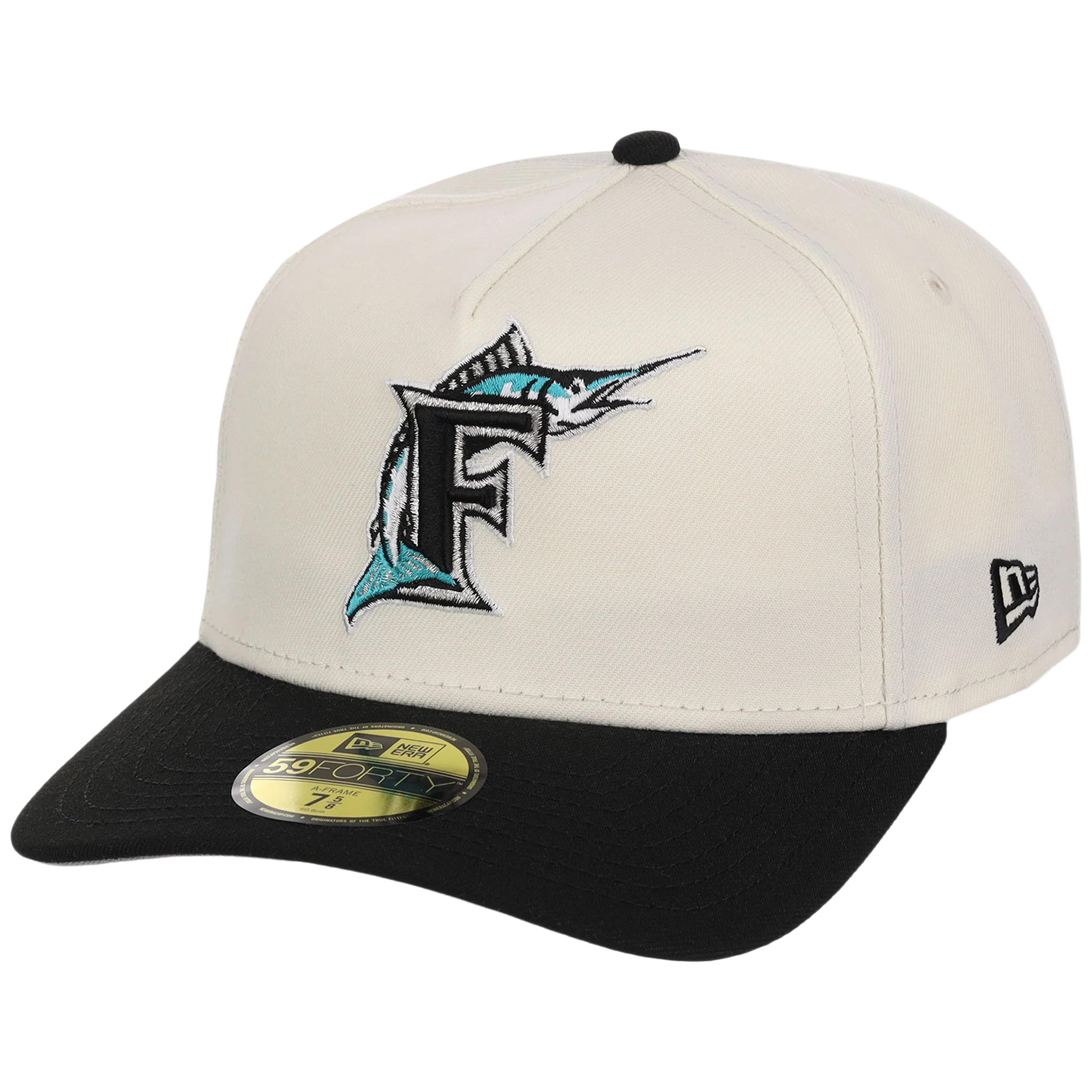 Miami Marlins MLB Heritage Chrome New Era 59FORTY - Image 4