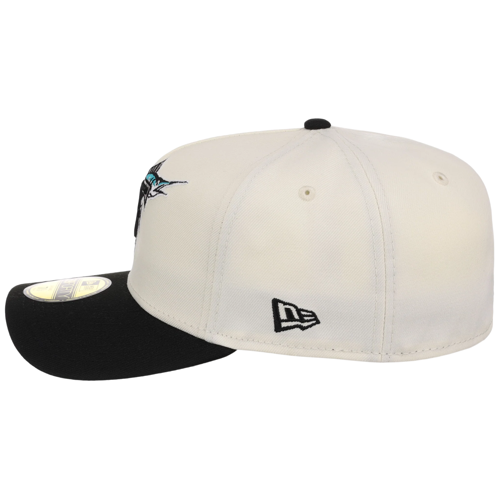 Miami Marlins MLB Heritage Chrome New Era 59FORTY - Image 6
