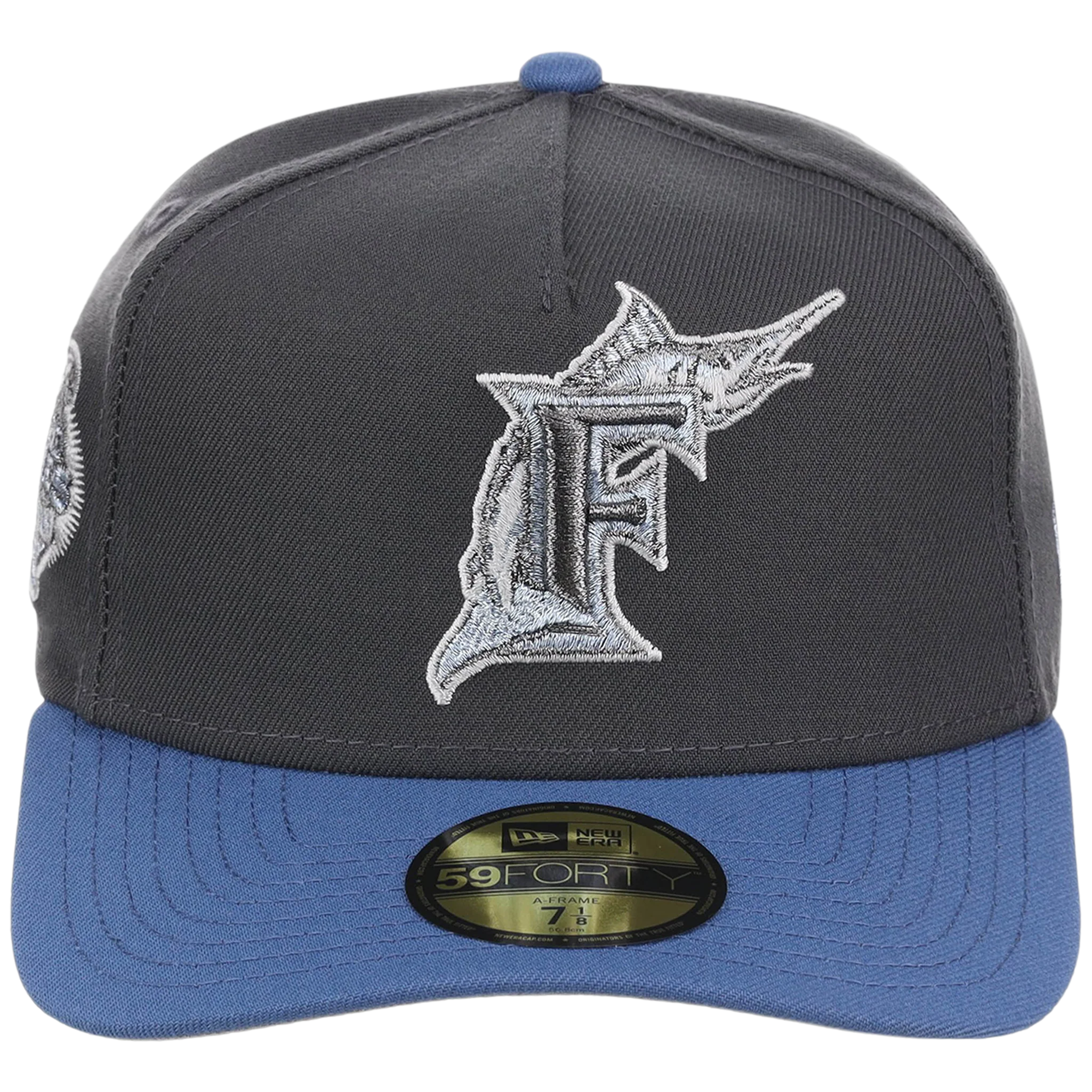 Miami Marlins MLB Indigo Steel New Era 59FORTY - Image 5