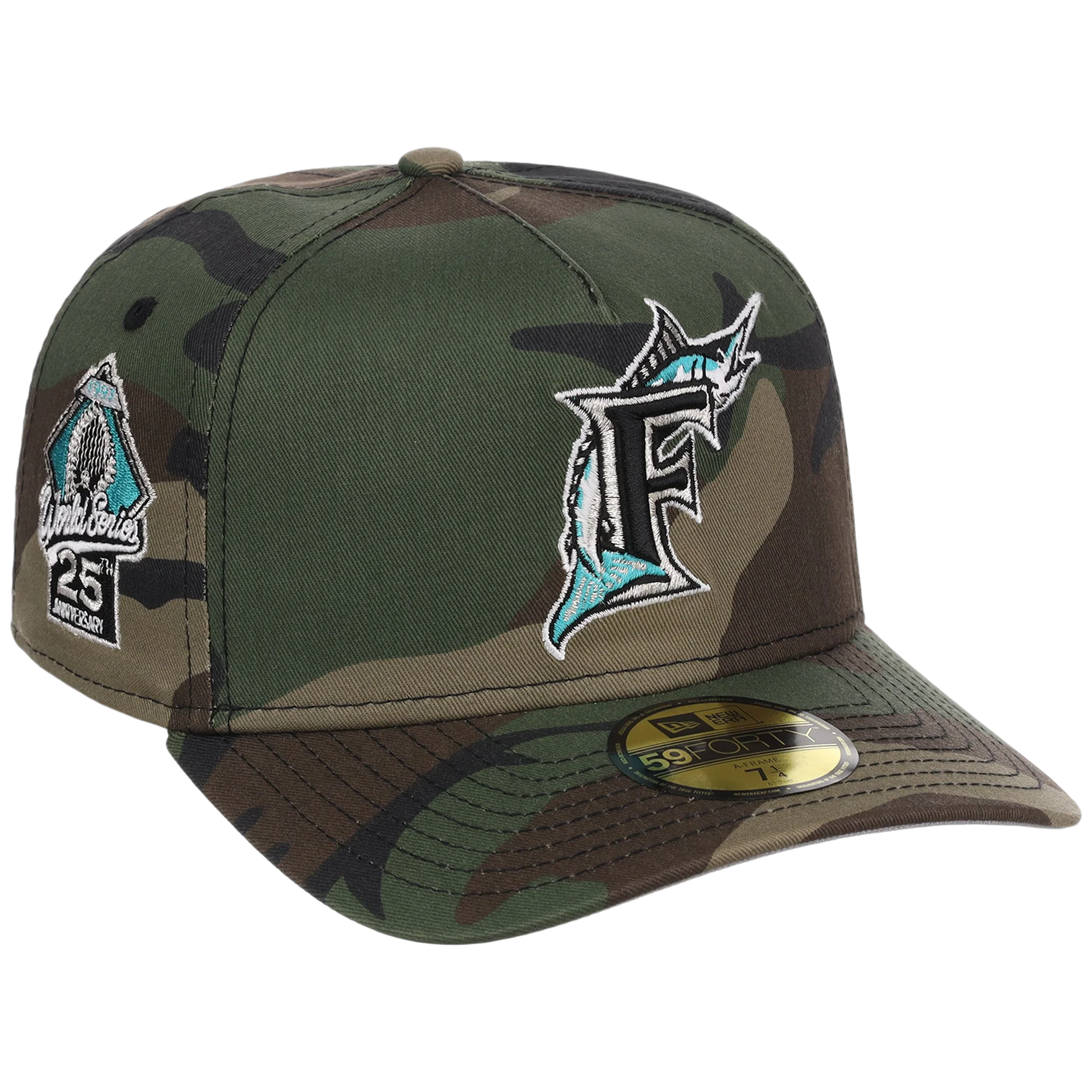 Miami Marlins MLB Tactical Woodland New Era 59FORTY