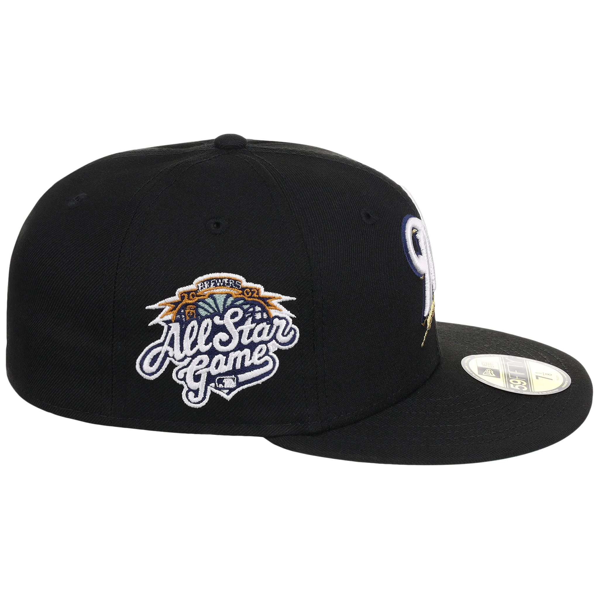Milwaukee Brewers MLB Black Dome New Era 59FIFTY - Image 3