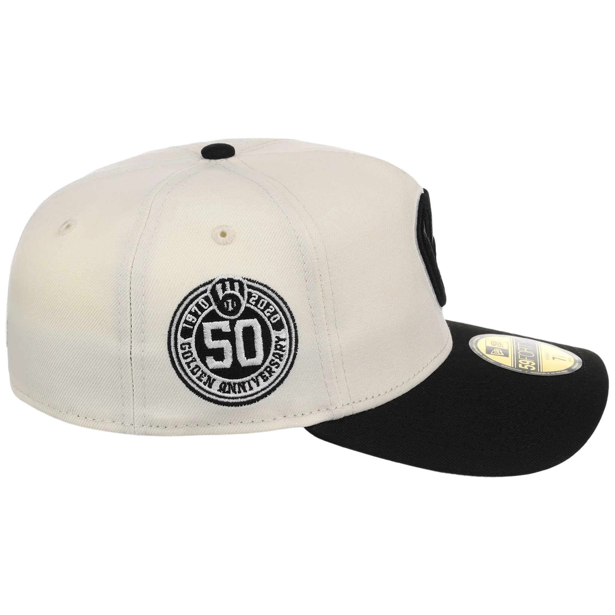 Milwaukee Brewers MLB Chrome Noir New Era 59FORTY - Image 3