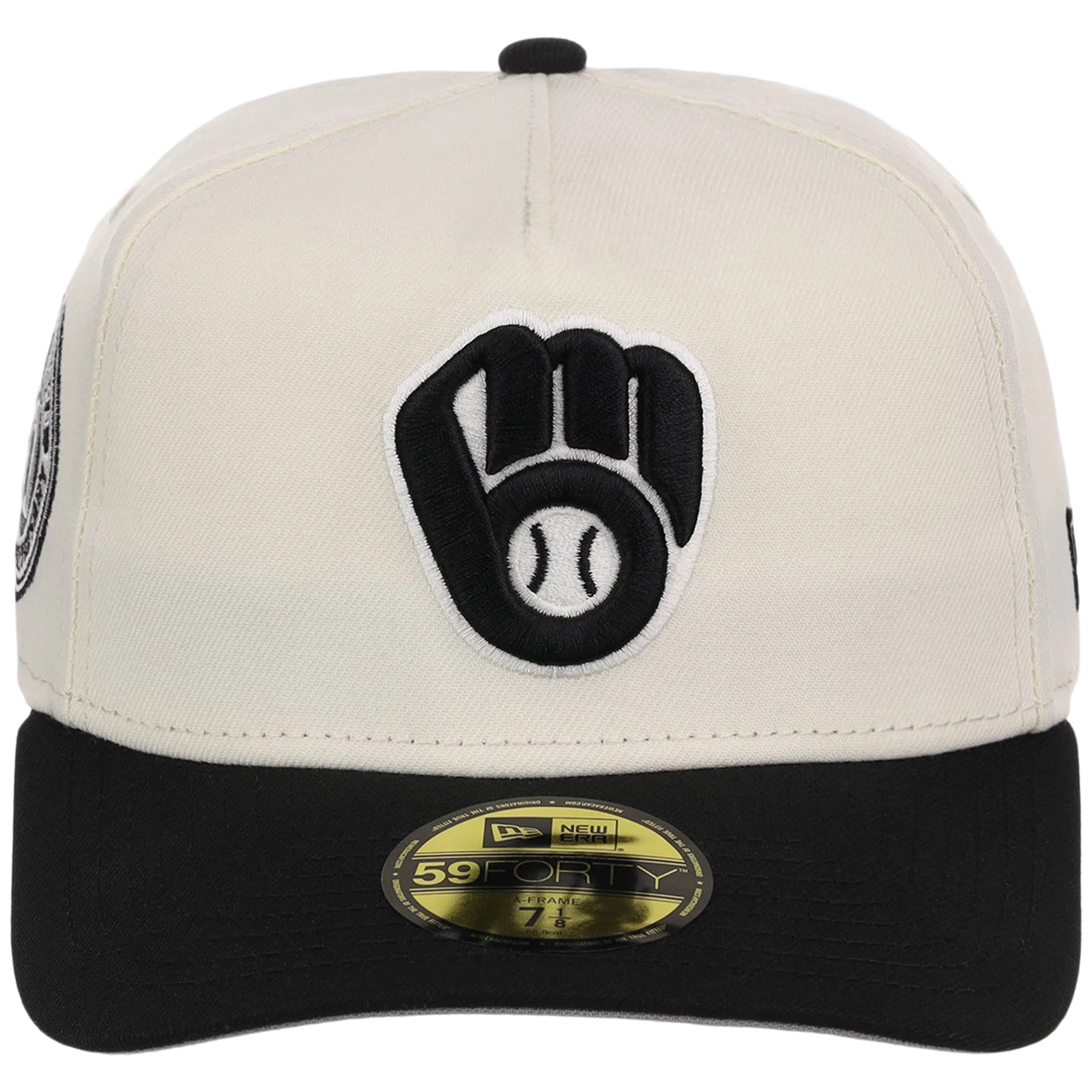 Milwaukee Brewers MLB Chrome Noir New Era 59FORTY - Image 5