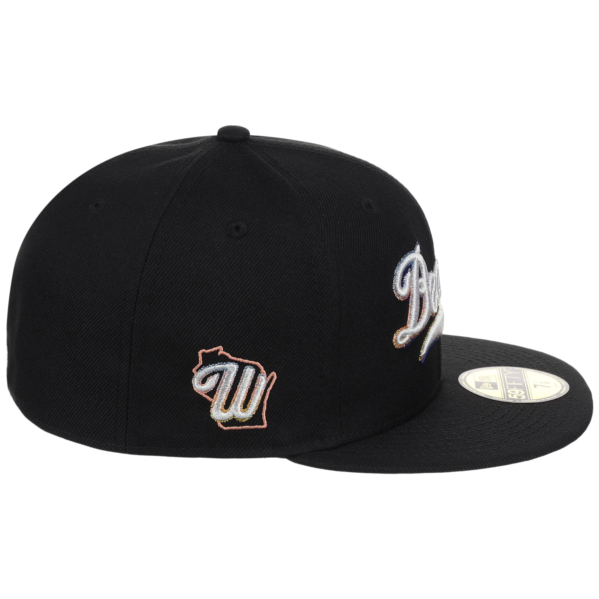 Milwaukee Brewers MLB City Connect - Black Metallics New Era 59FIFTY - Image 3