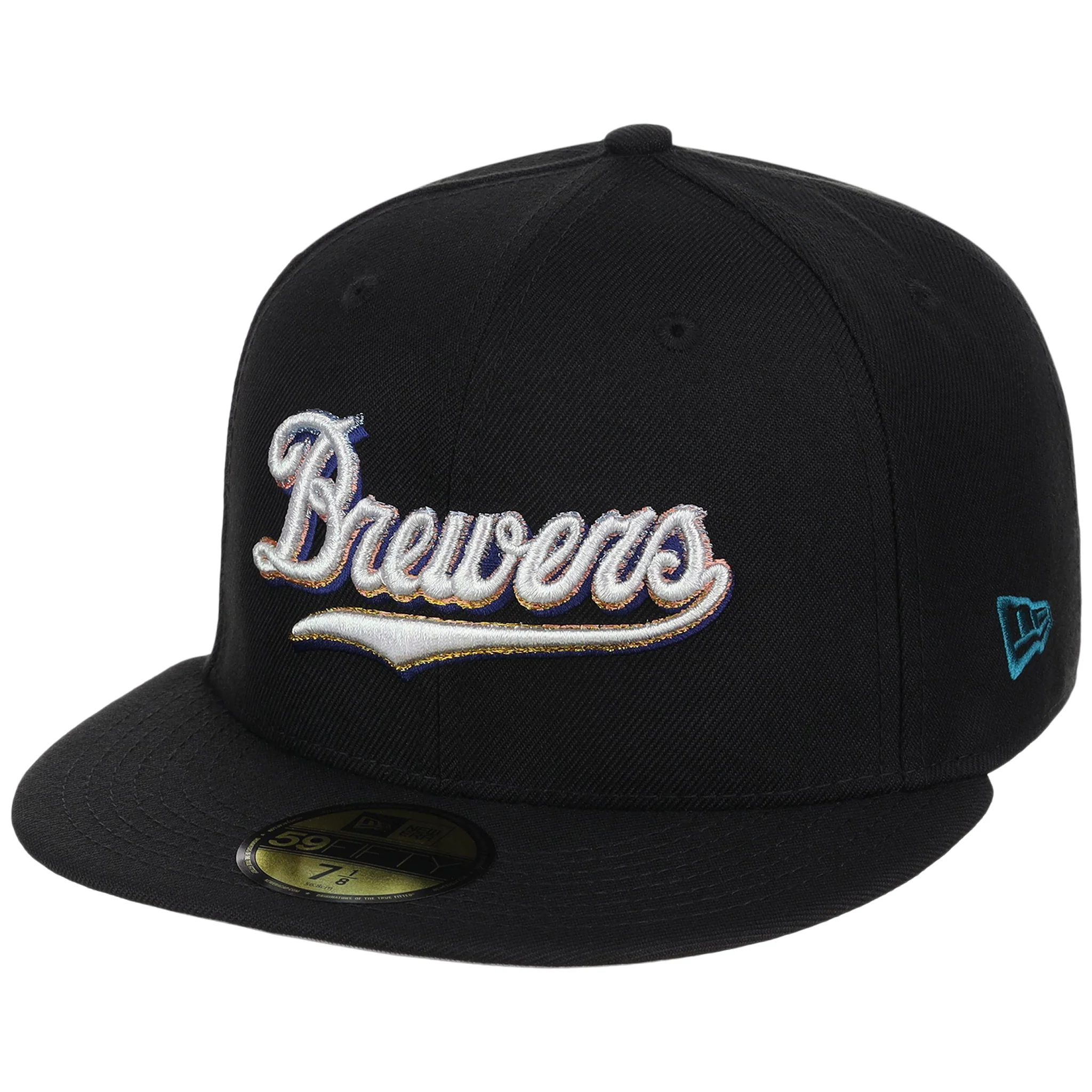 Milwaukee Brewers MLB City Connect - Black Metallics New Era 59FIFTY - Image 4