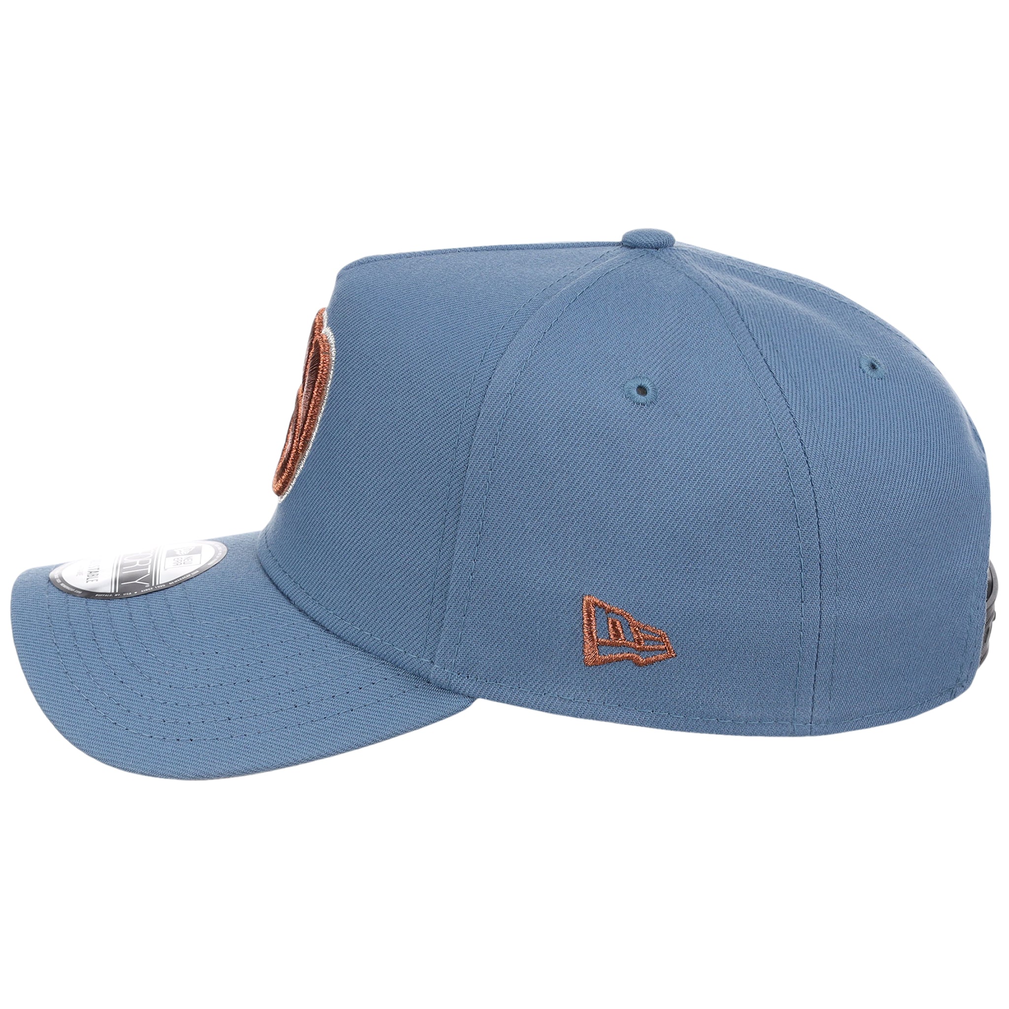 Milwaukee Brewers MLB Faded Blue New Era 9FORTY - Image 6
