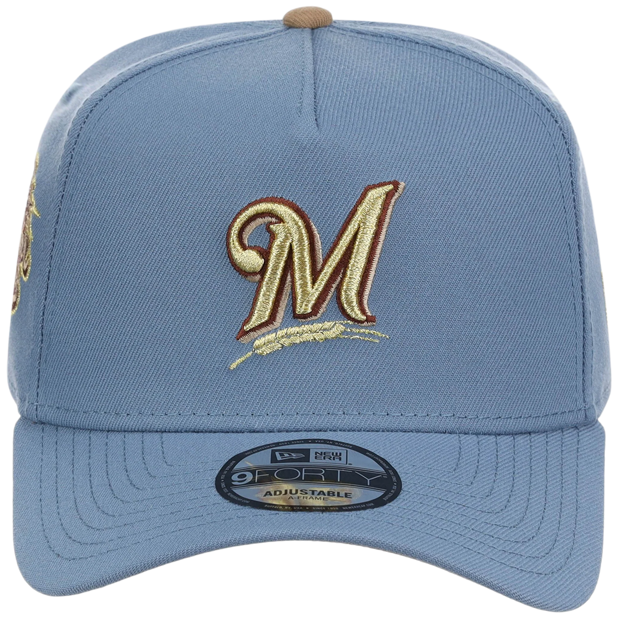 Milwaukee Brewers MLB Golden Fade New Era 9FORTY - Image 5