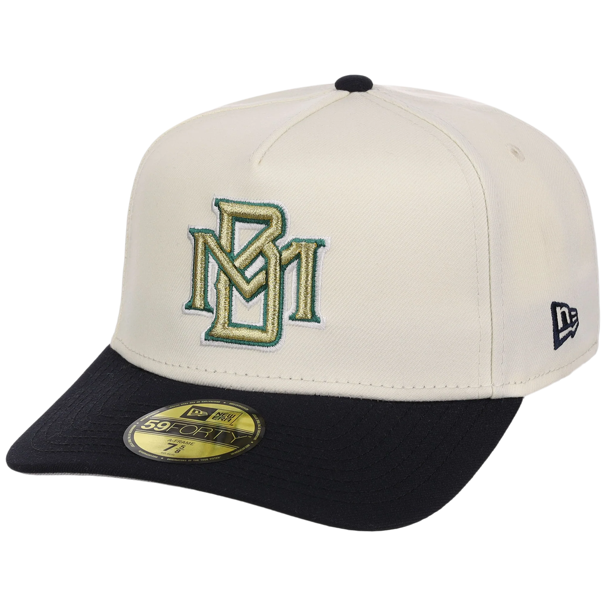 Milwaukee Brewers MLB Heritage Chrome New Era 59FORTY - Image 4