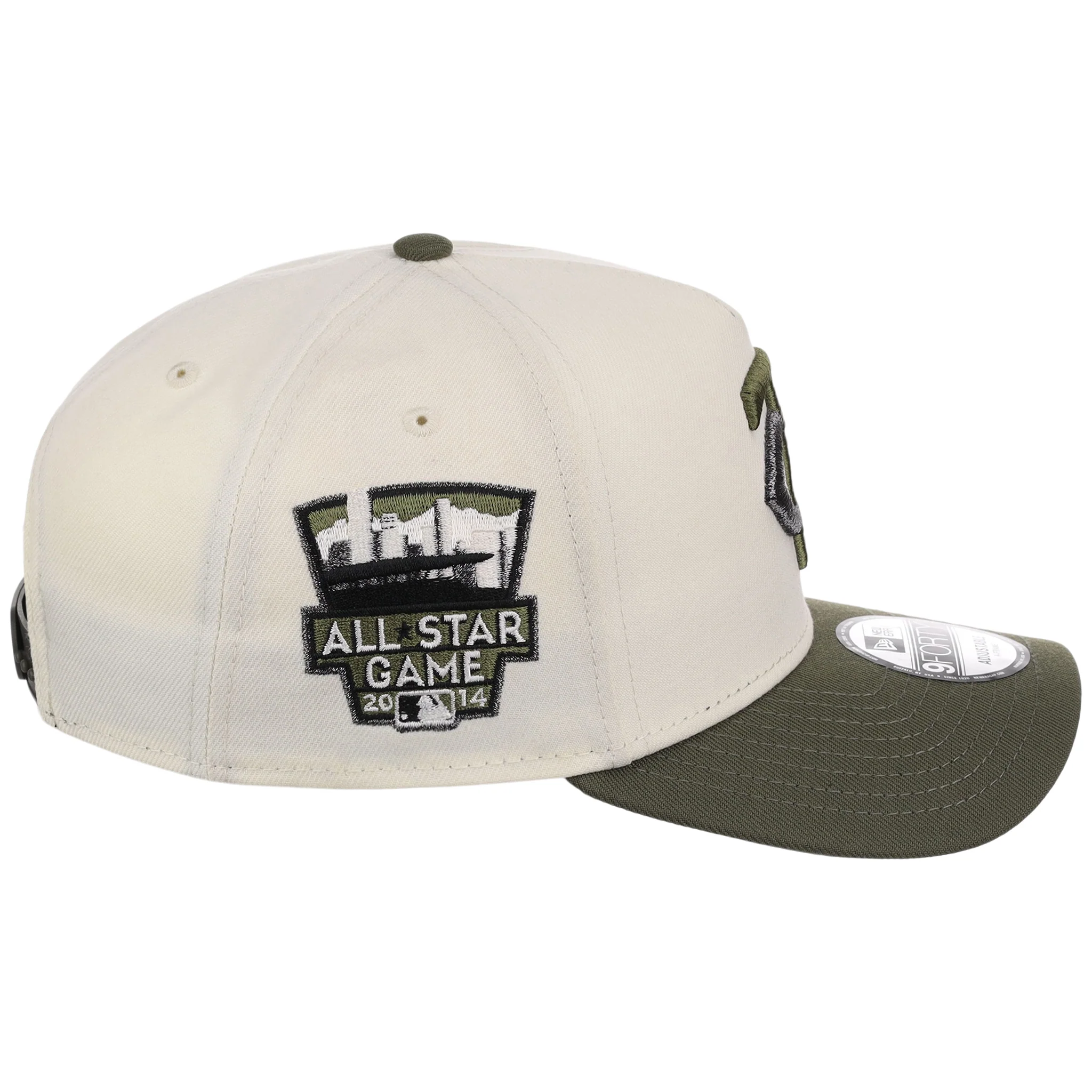 Minnesota Twins MLB Chrome Olive New Era 9FORTY - Image 3