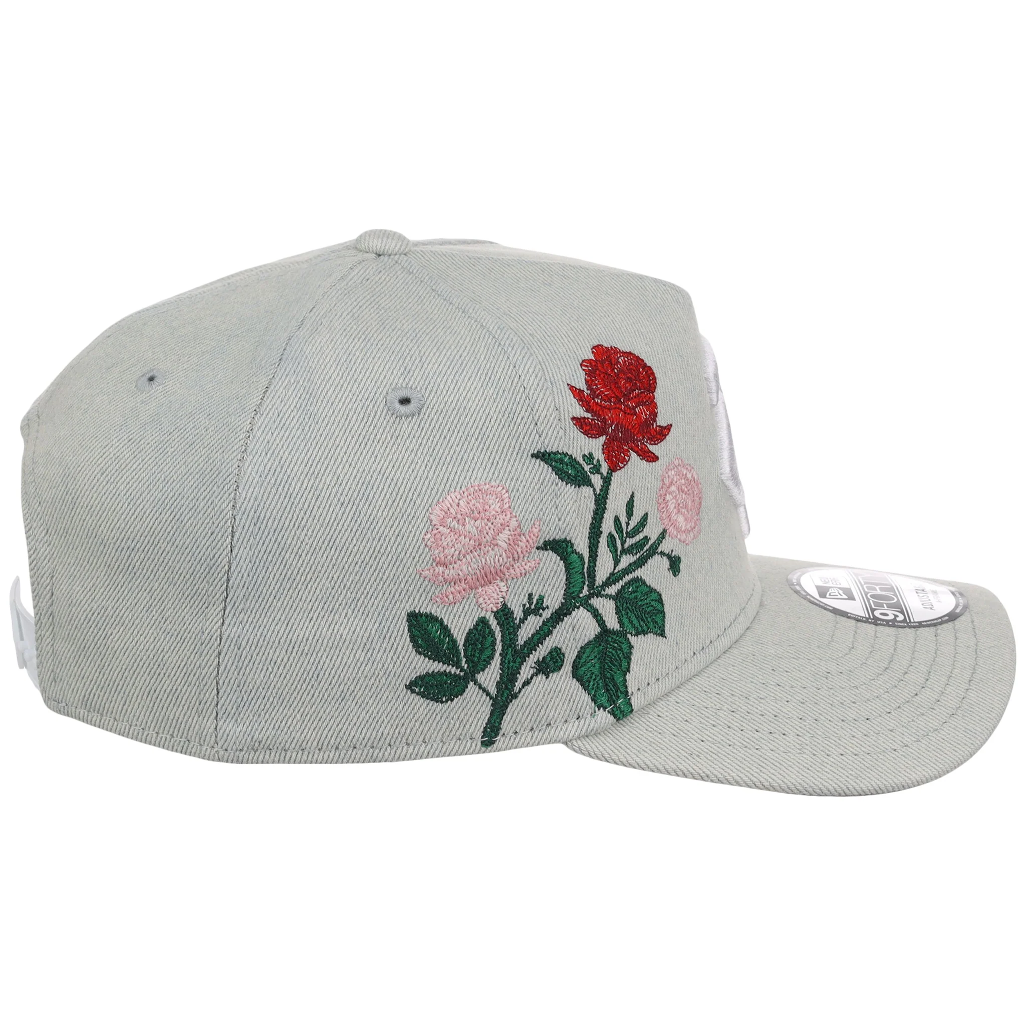Minnesota Twins MLB Denim Flower New Era 9FORTY - Image 3
