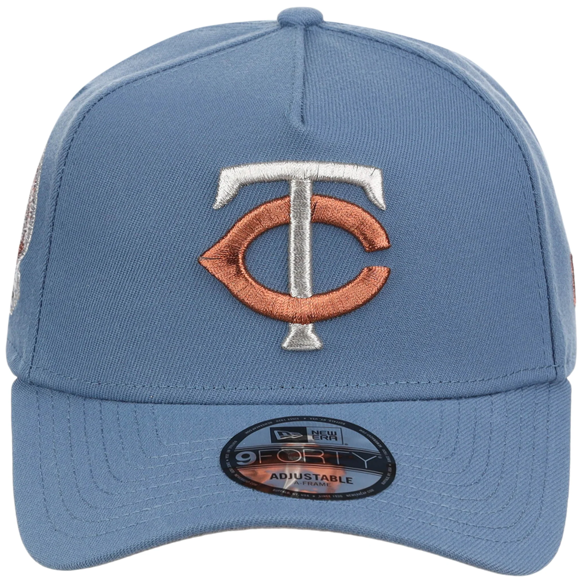Minnesota Twins MLB Faded Blue New Era 9FORTY - Image 5