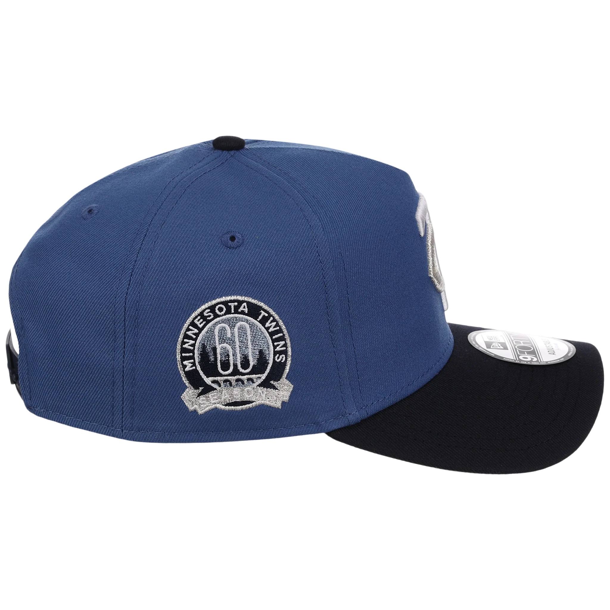 Minnesota Twins MLB Indigo Navy New Era 9FORTY - Image 3