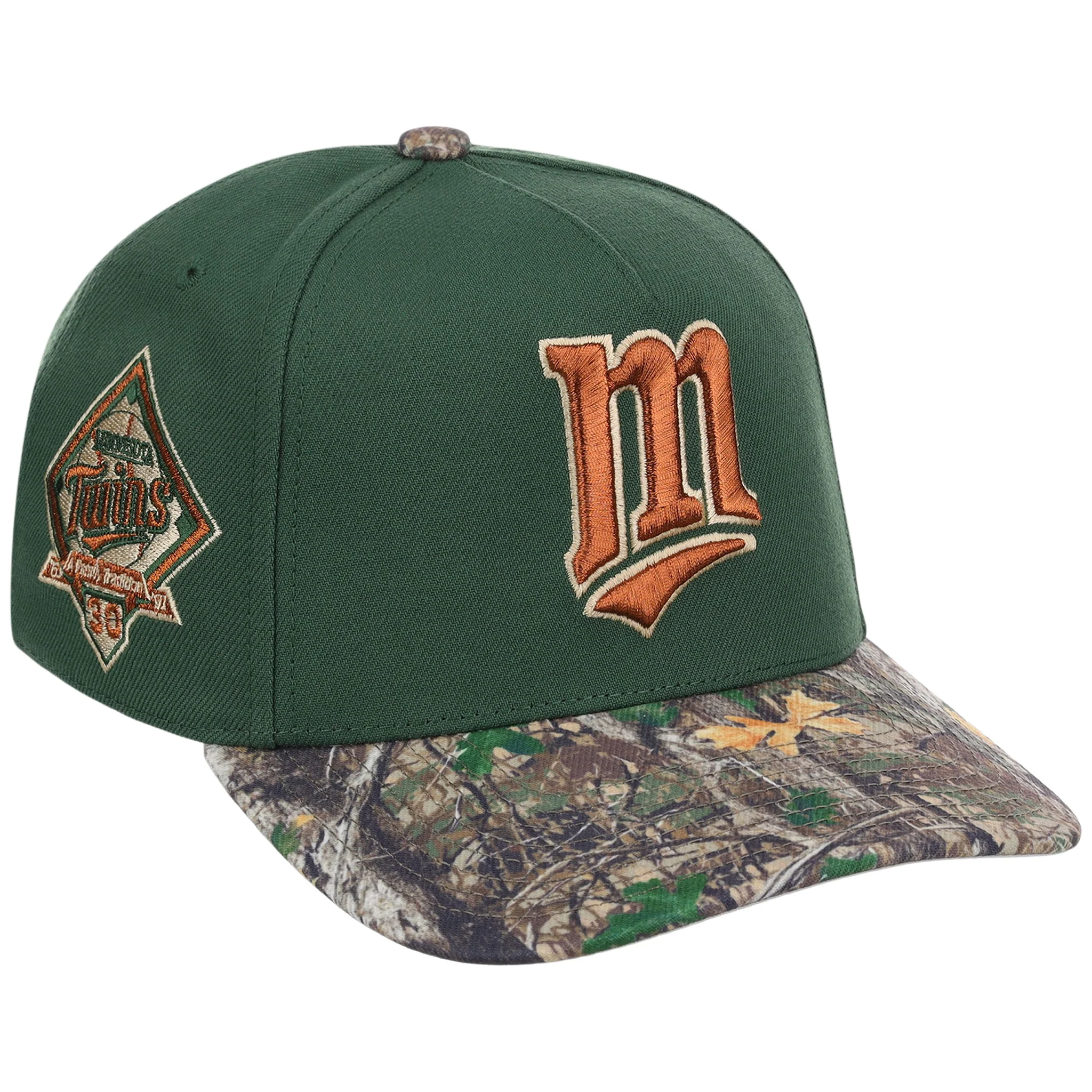 Minnesota Twins MLB Mitchell & Ness Copper Trees Pro Pinch